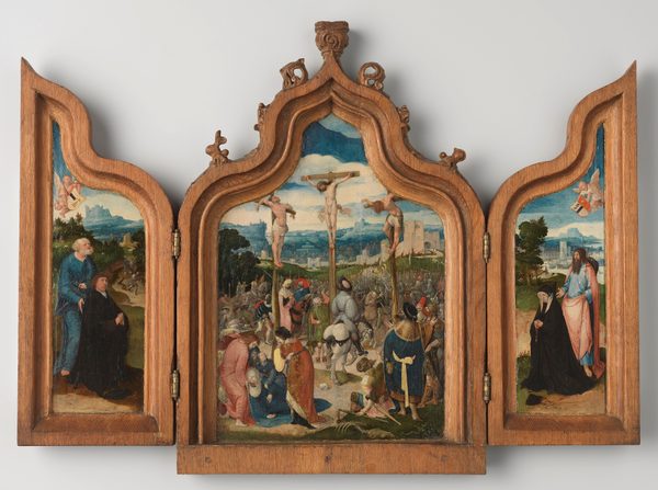 Triptych by Attributed to Pseudo Jan Wellens de Cock