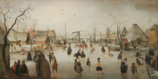 Ice Scene by Hendrick Avercamp