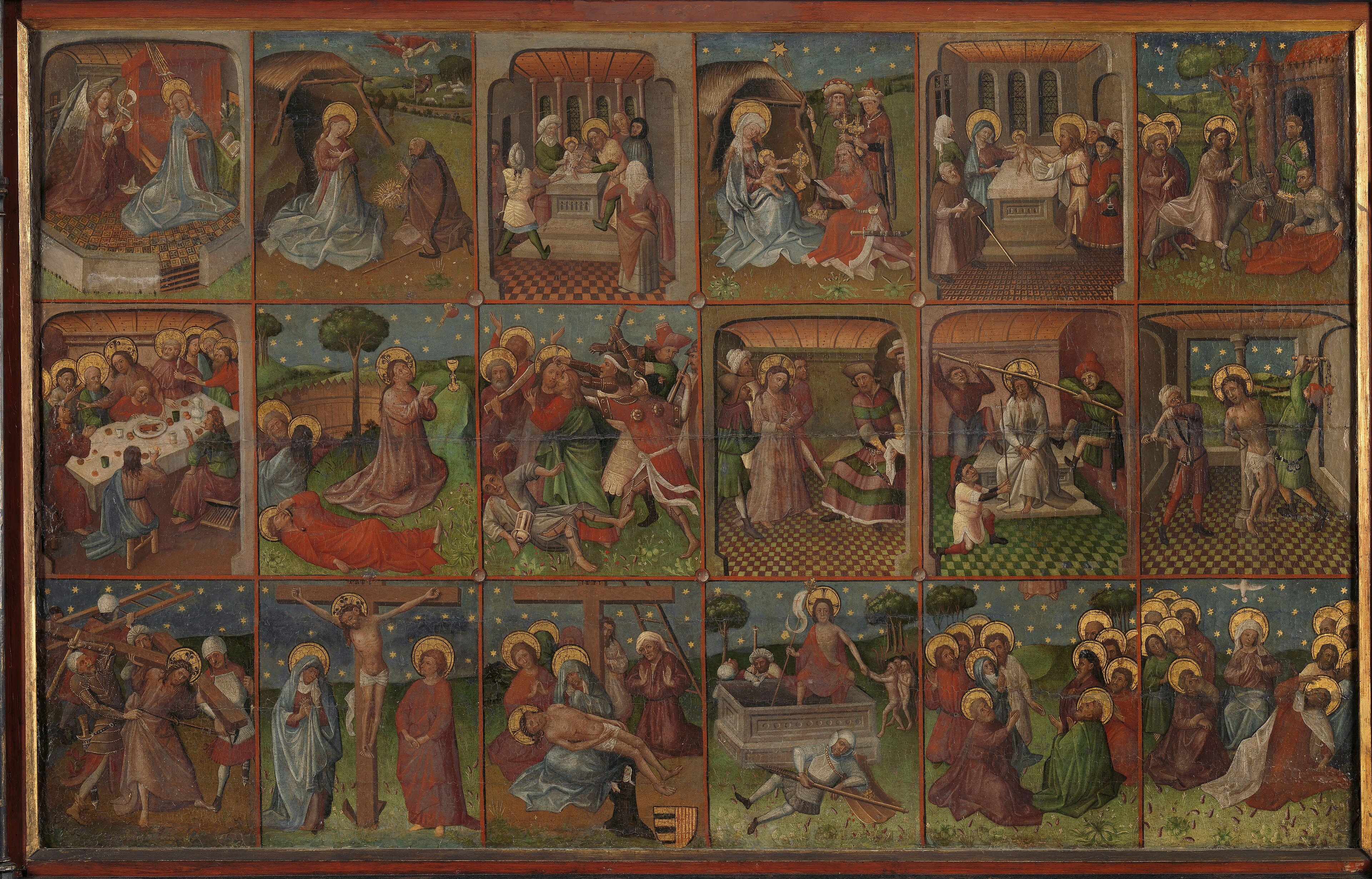 Scenes from the life of Christ by Anonymous ( Maasland ) Unknown author