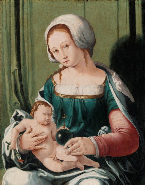 Virgin and Child by Lucas van Leyden