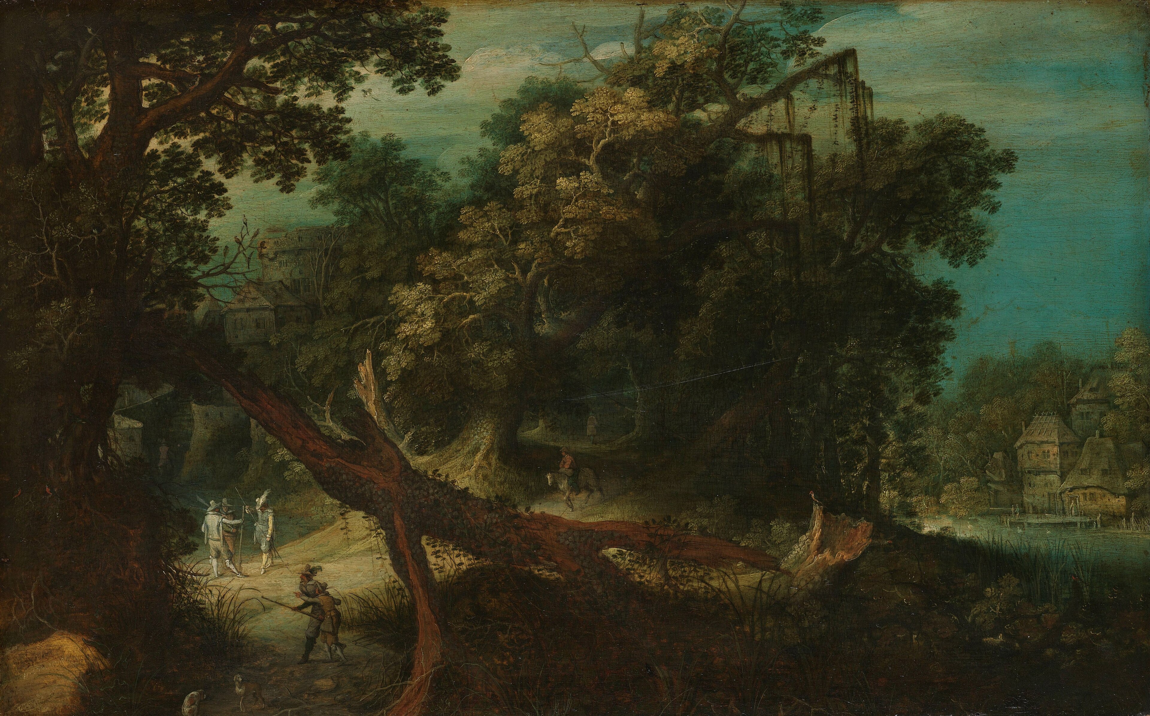 Mountainous Landscape by Adriaen van Stalbemt