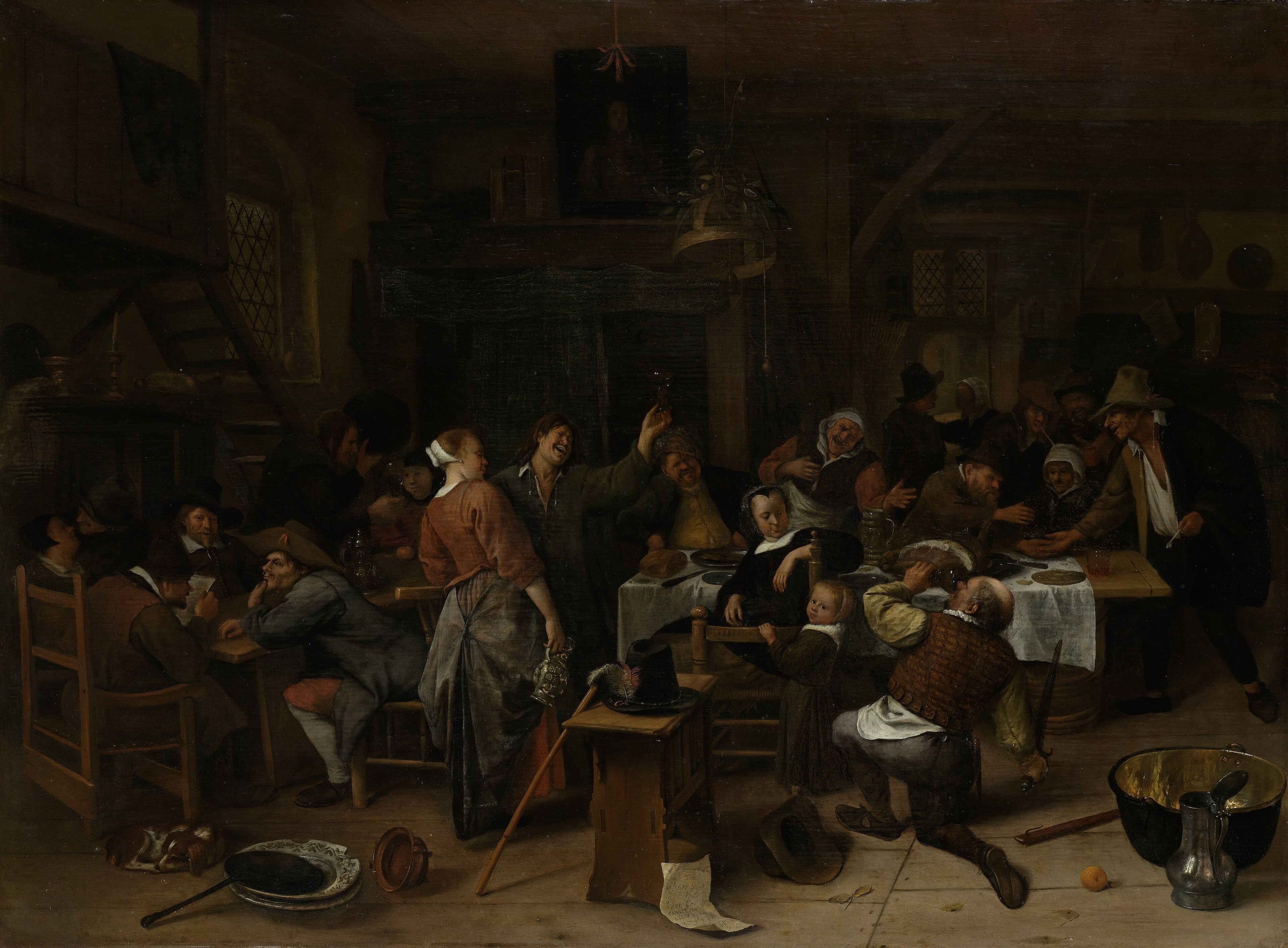 Prince's Day by Jan Steen