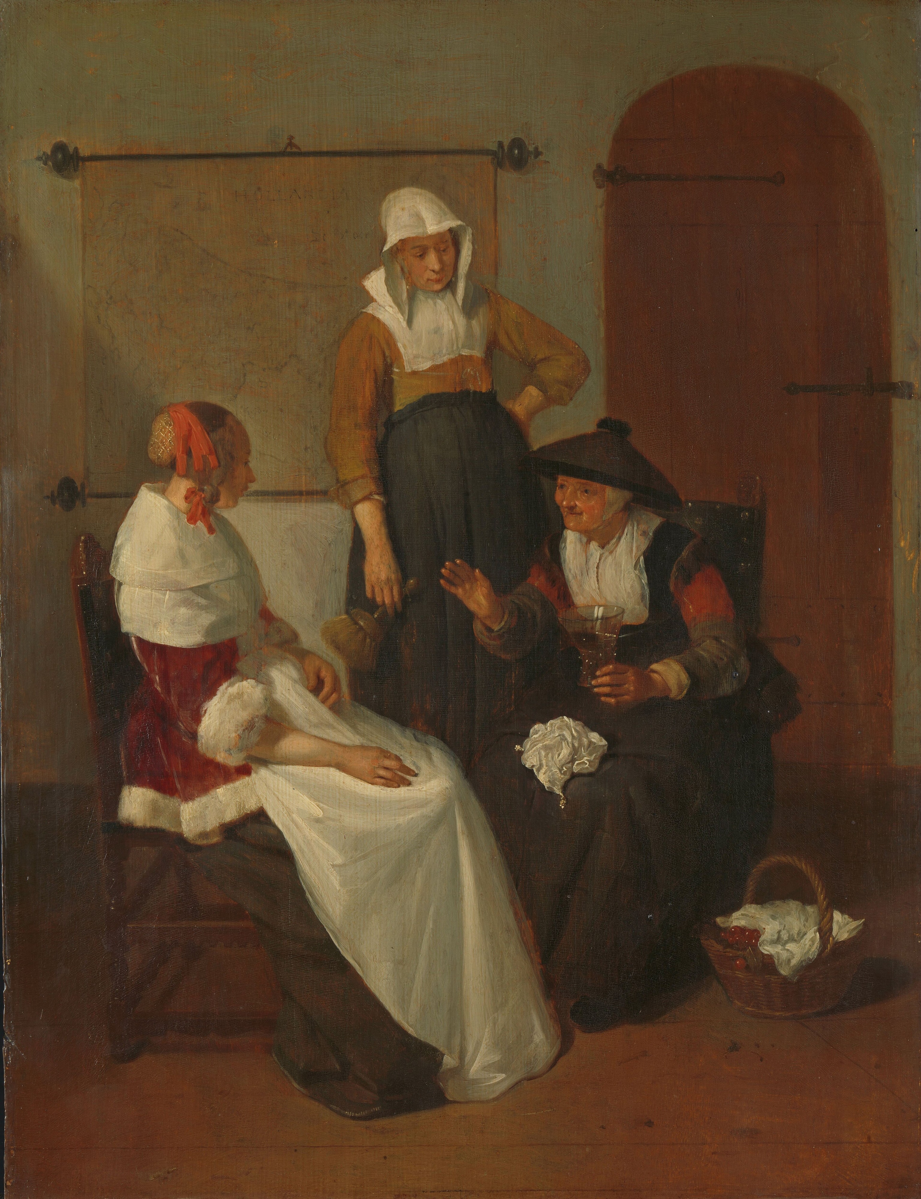 Vertrouwelijk onderhoud by Quirijn van Brekelenkam