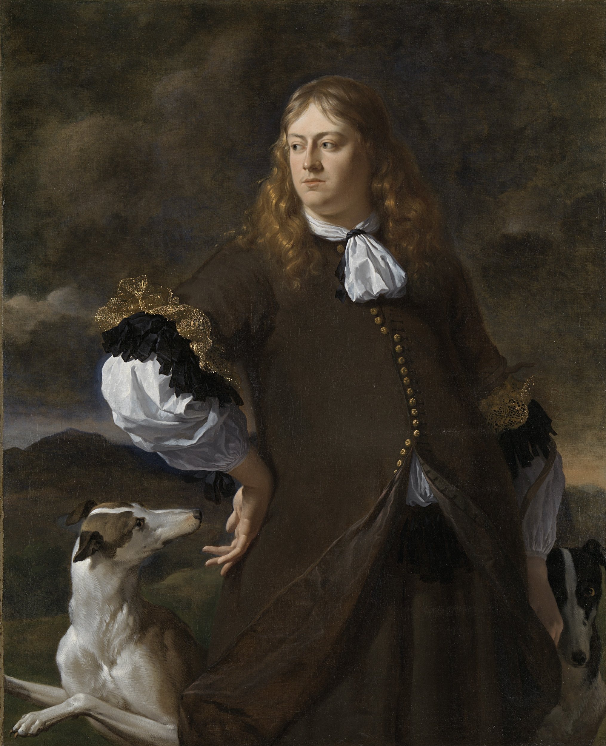 Joan Reynst (1636-95). Heer van Drakenstein en de Vuursche. Kapitein der burgerij te Amsterdam in 1672 by Karel Dujardin