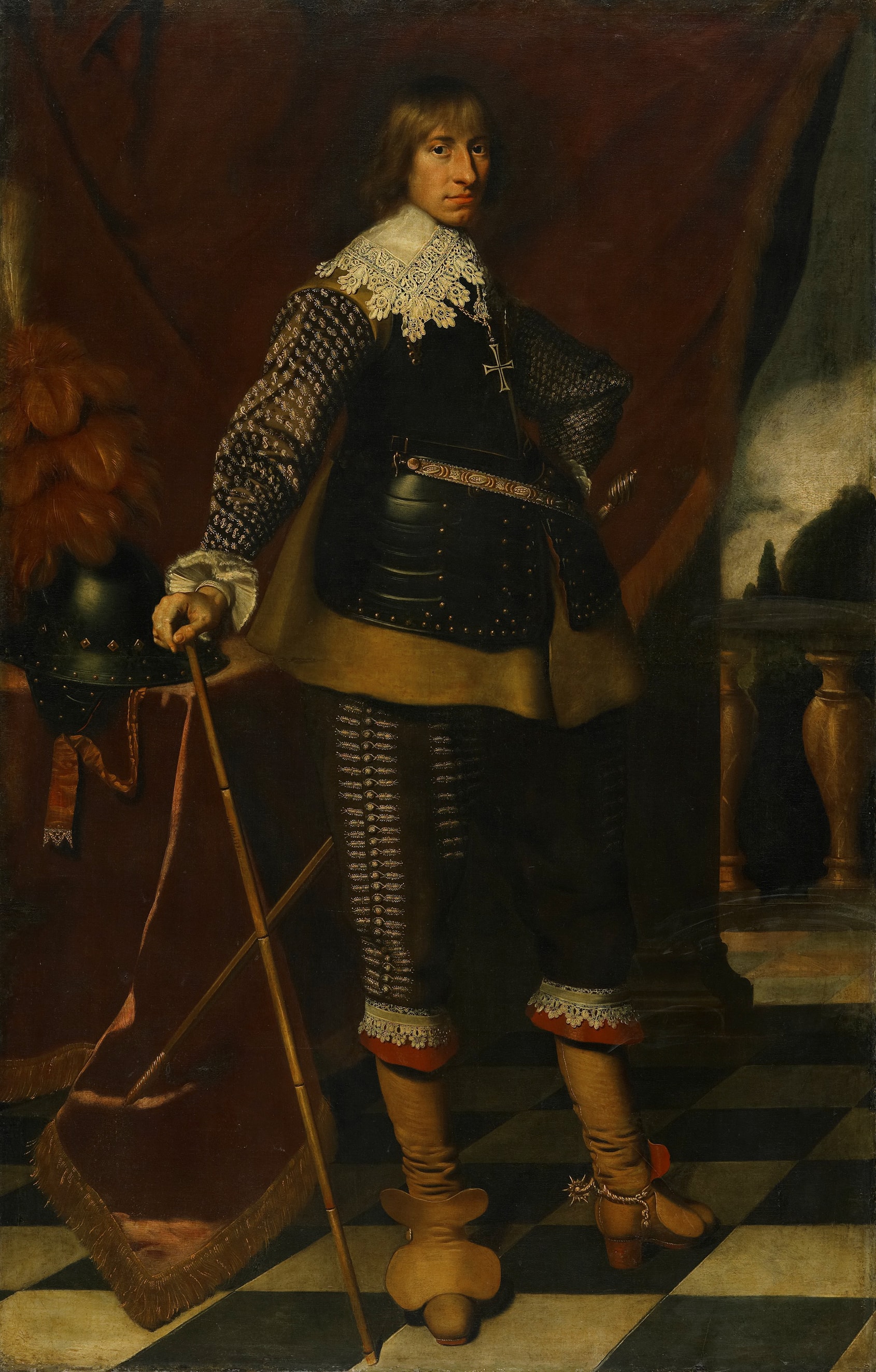 Portrait of Portrait of Hendrik Casimir I (1612-40), Count of Nassau-Dietz (1612-40) by Wybrand de Geest
