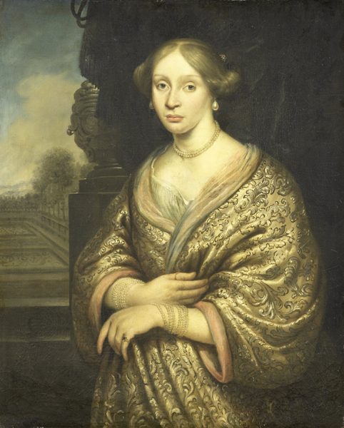 Portrait of Petronella van der Burcht (1657-1682) by Zacharias Blyhooft