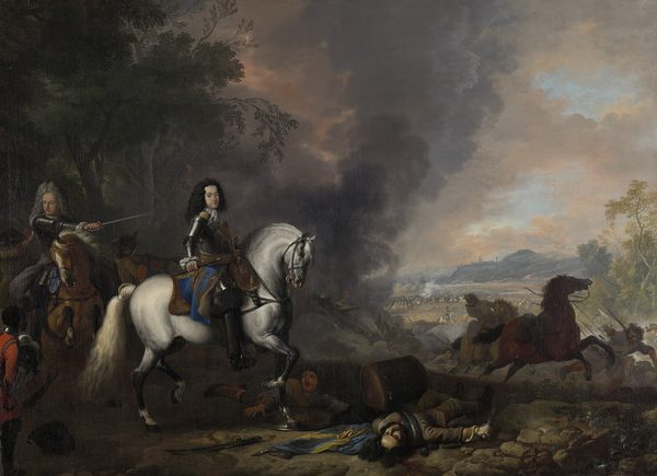 Henry Casimir II, Prince of Nassau-Dietz, in a Battle by Jan van Huchtenburgh