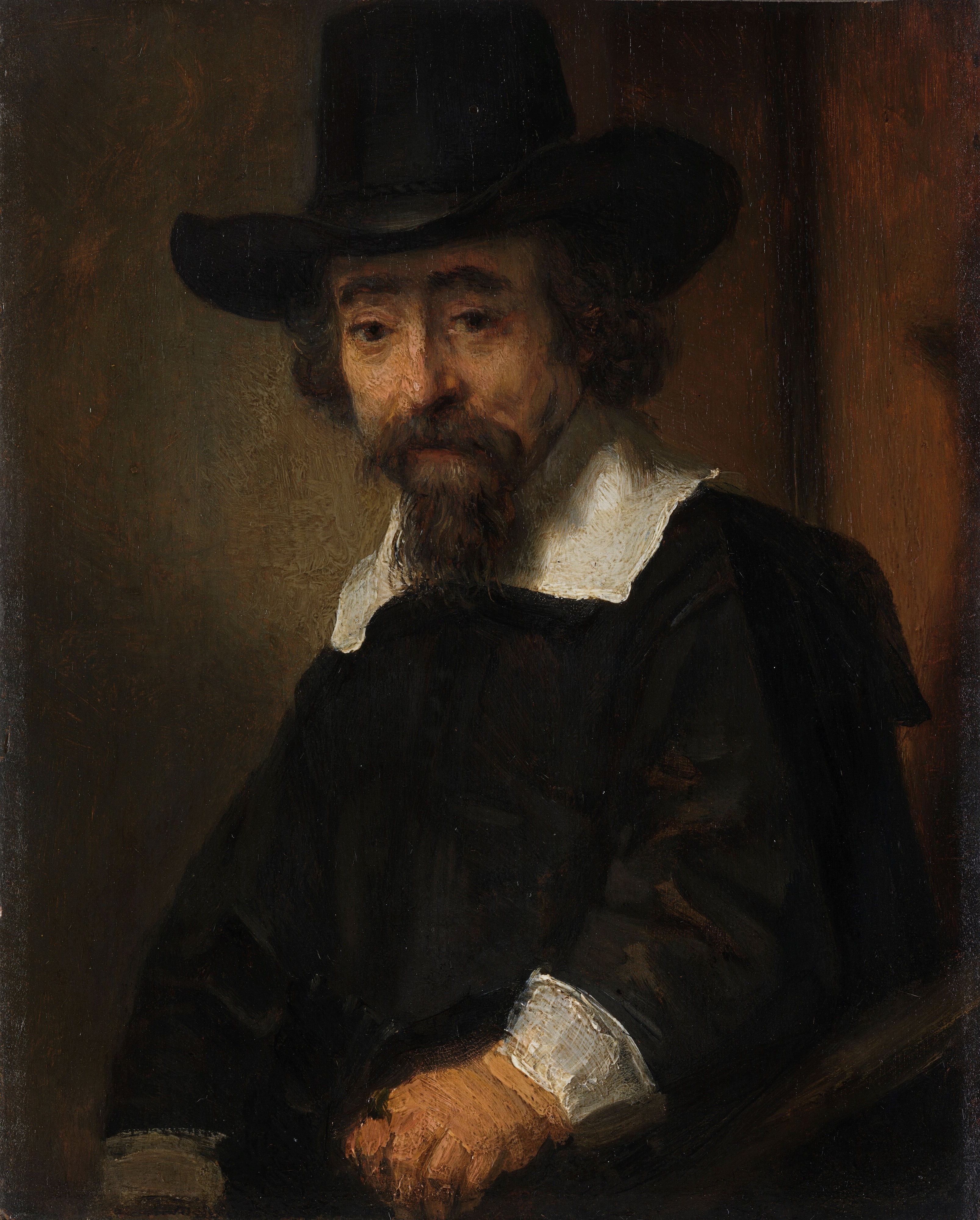 Portrait of Dr. Ephraïm Bueno by Rembrandt