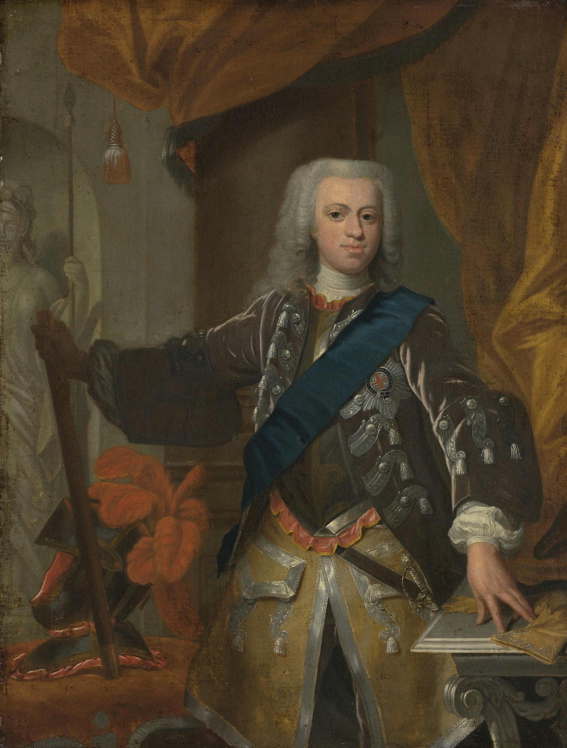 Willem IV (1711-51), prins van Oranje by Hans Hysing