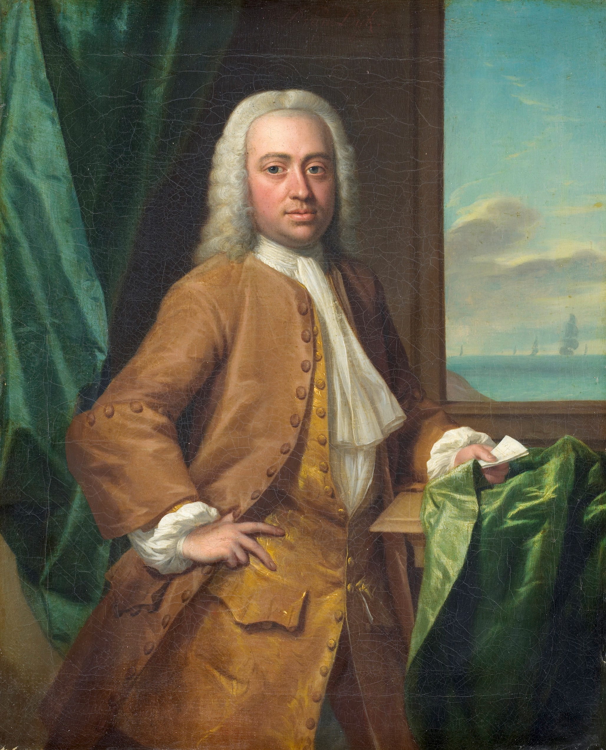 Isaac Parker (1702-55). Koopman te Middelburg by Philip van Dijk