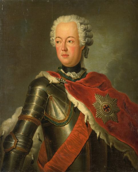 Portrait of August Wilhelm (1722-58), Prince of Prussia by Antoine Pesne