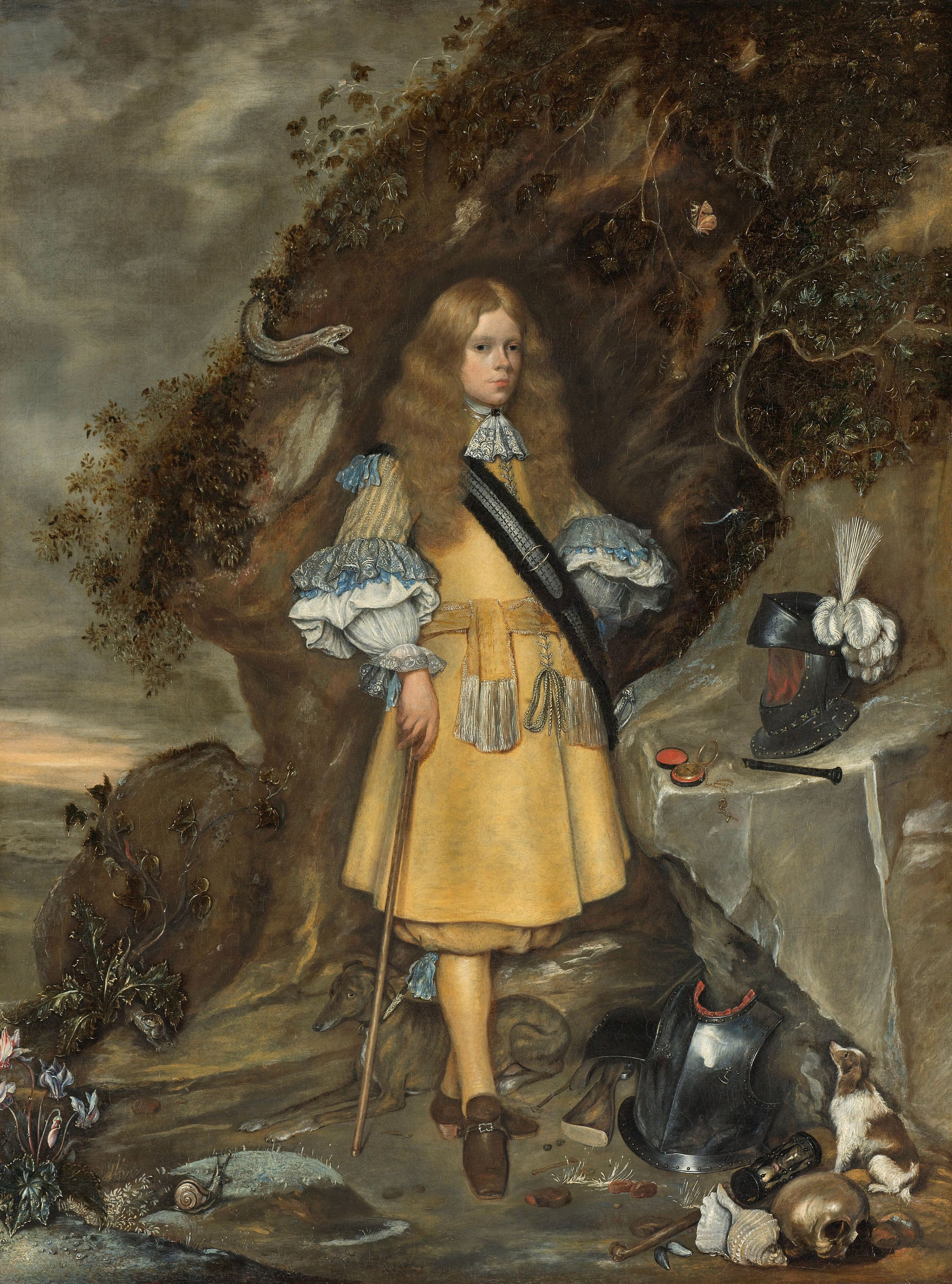 Memorial Portrait of Moses ter Borch by Gesina ter Borch