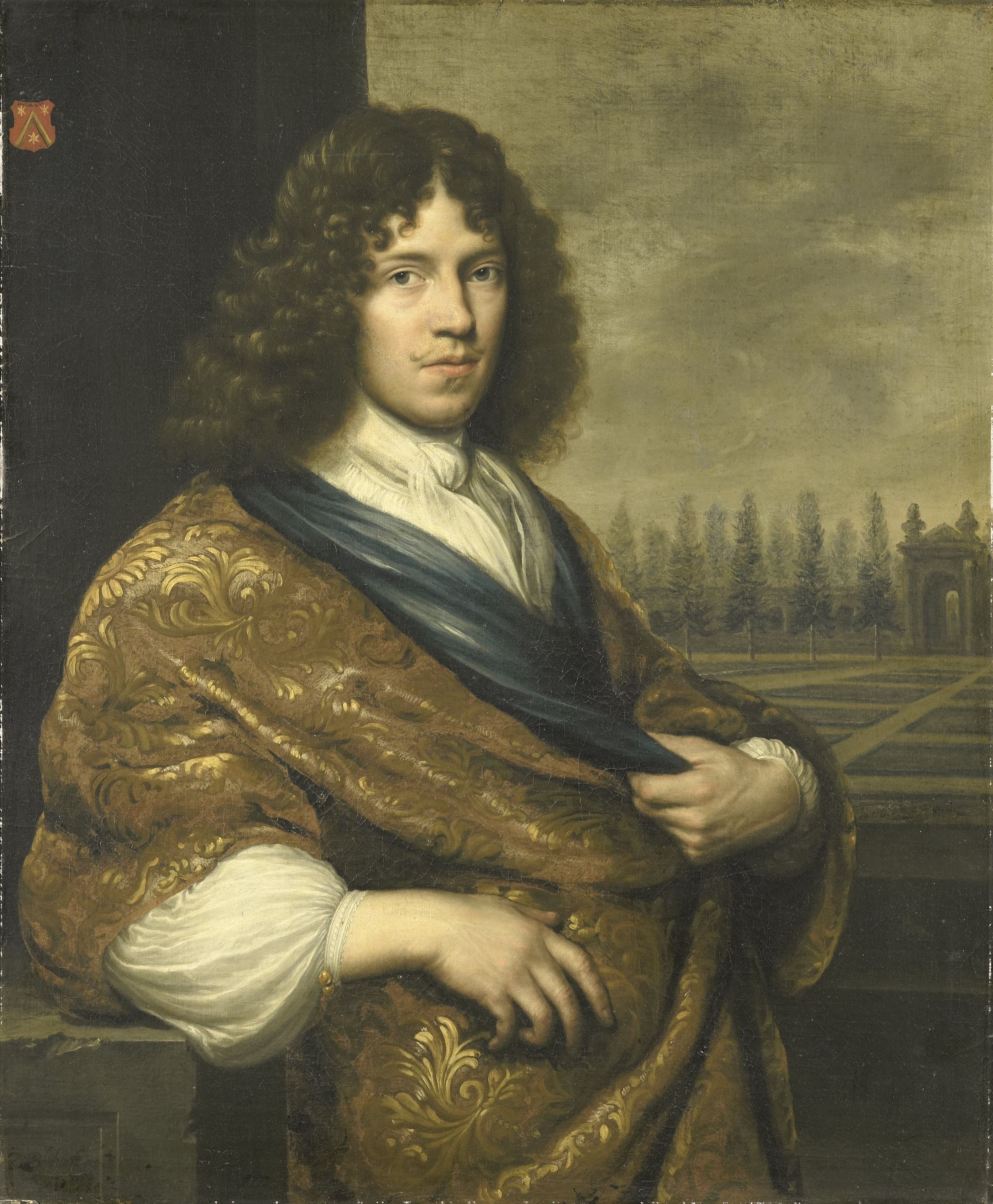 François Leidecker (1650-1718). Deputy of the Exchequer of Zeeland by Zacharias Blyhooft