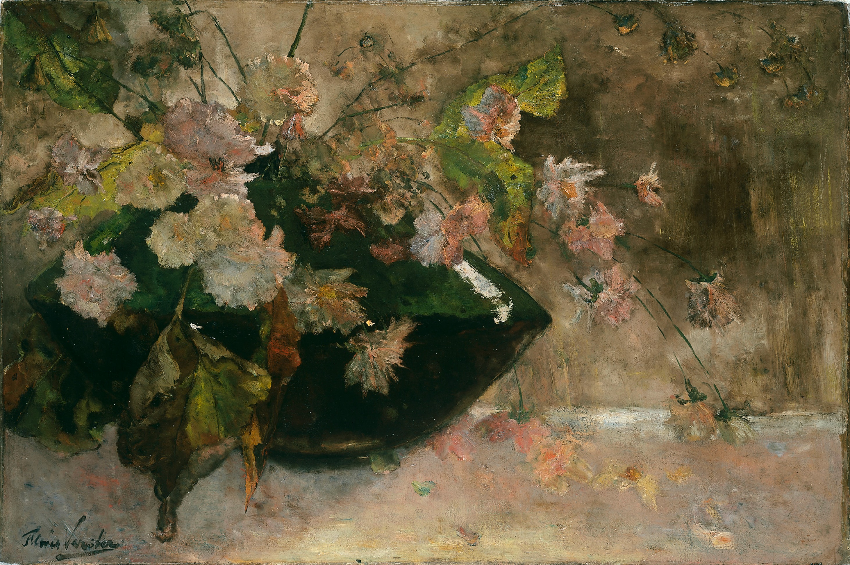 Peonies by Floris Verster