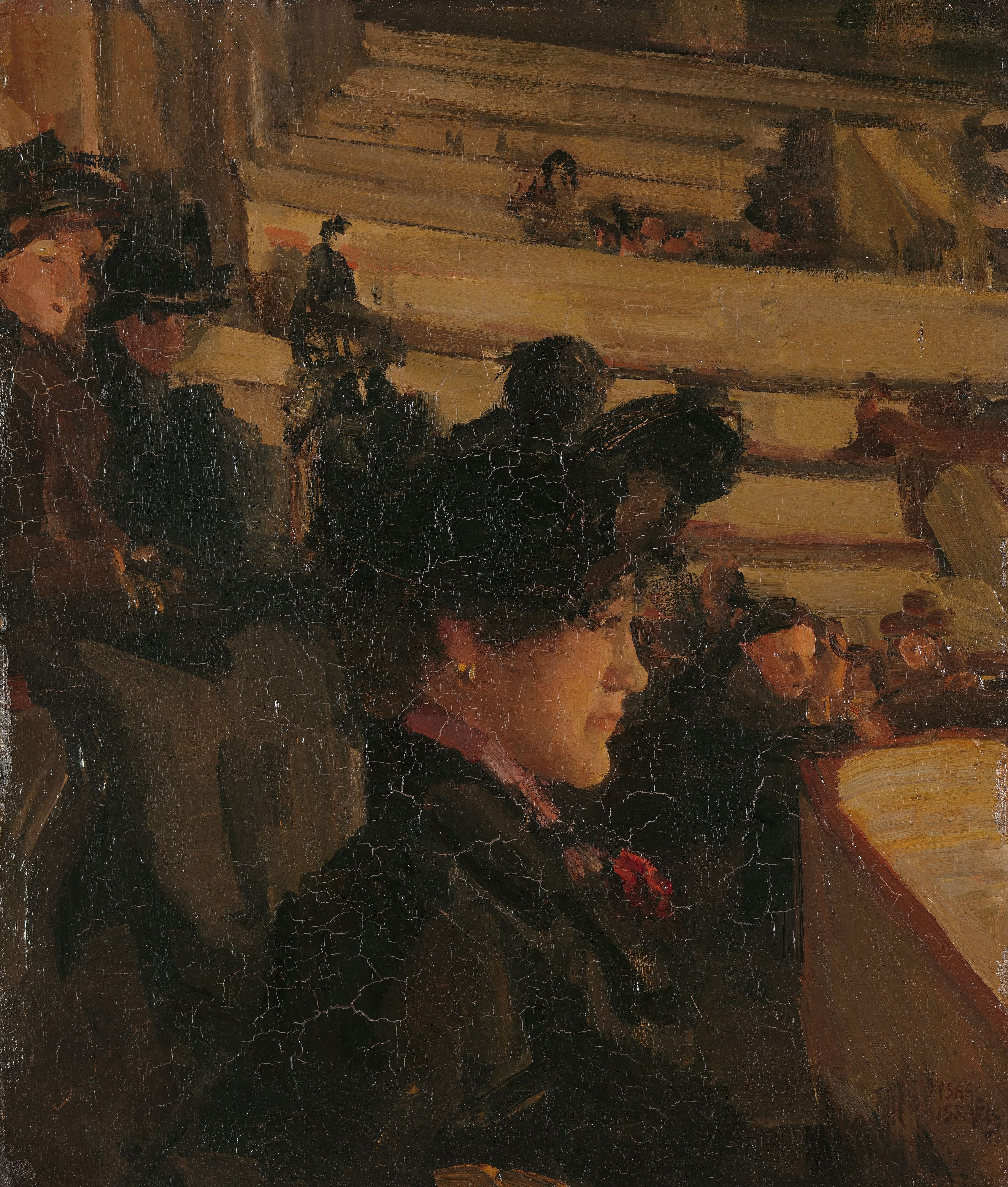 At the Theatre by Isaac Israëls
