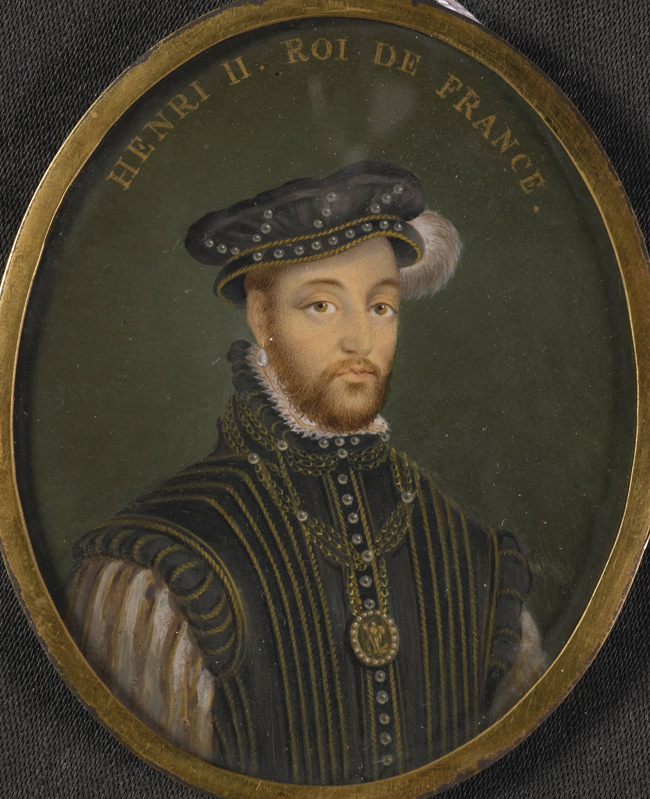 Hendrik II (1518-59), koning van Frankrijk by Anonymous Unknown author François Clouet born ca. died 1572-09-22