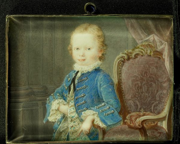 Portrait of Willem V van Oranje- Nassau (1748-1806) by Robert Mussard