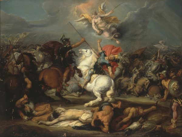 Death of Decius Mus by Simon de Vos