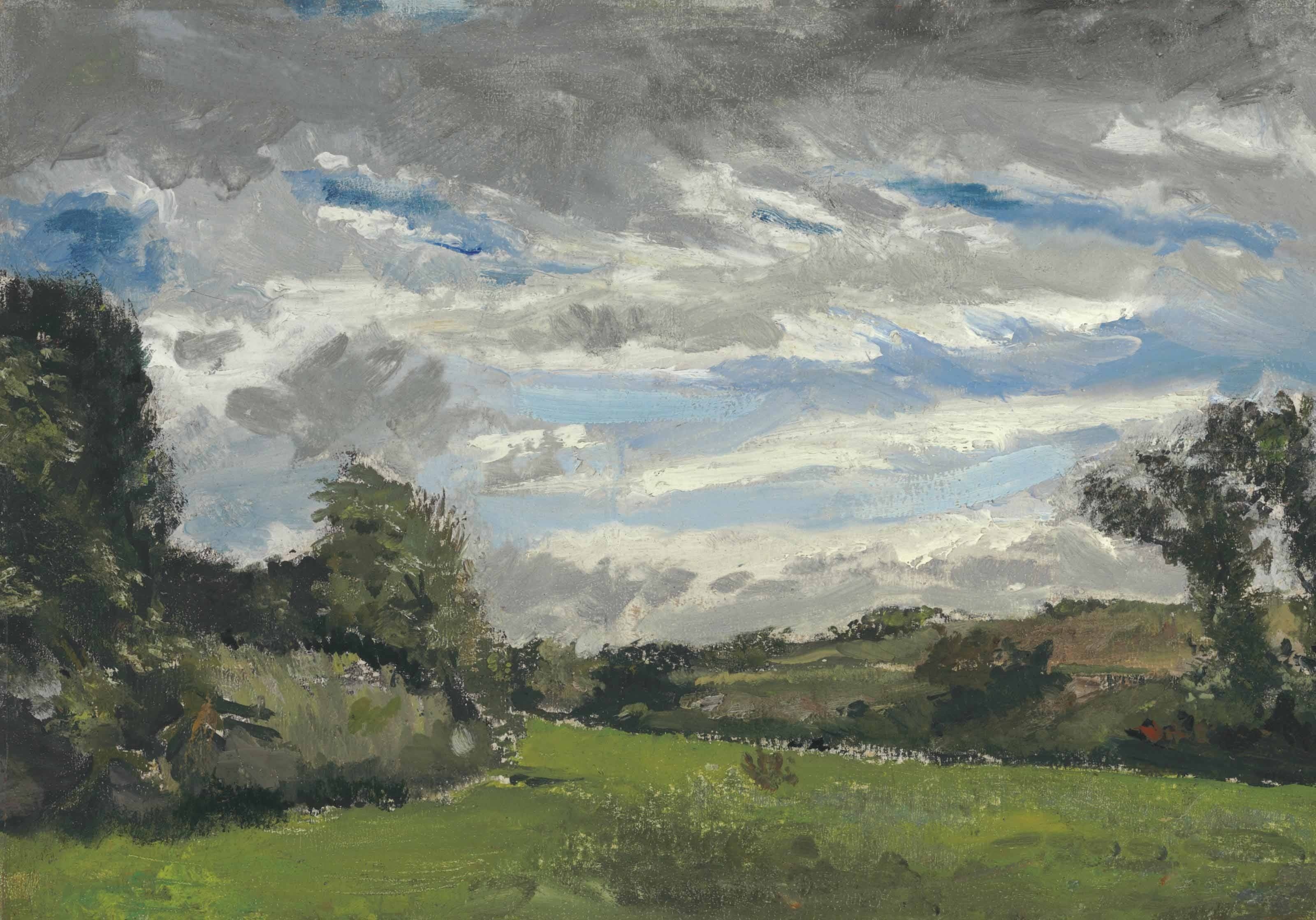 Landscape with Dunes, 1883-09, by Vincent van Gogh