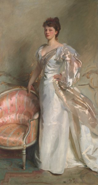 A work made of oil on canvas.