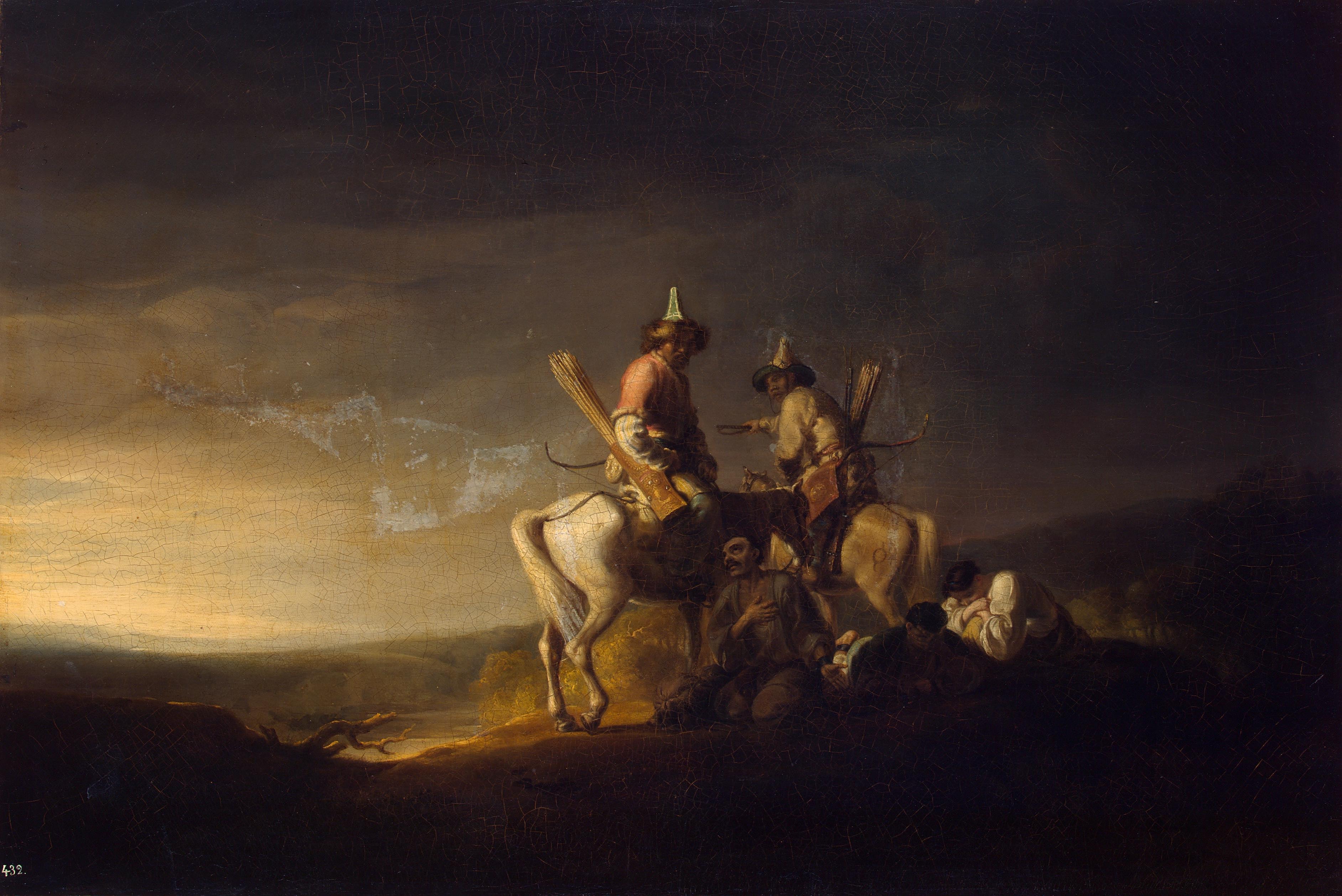The Bashkirs Escorting Prisoners by William Allan