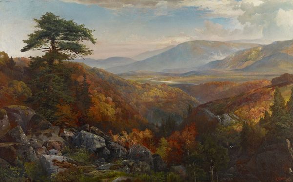 Valley of the Catawissa in Autumn by Thomas Moran