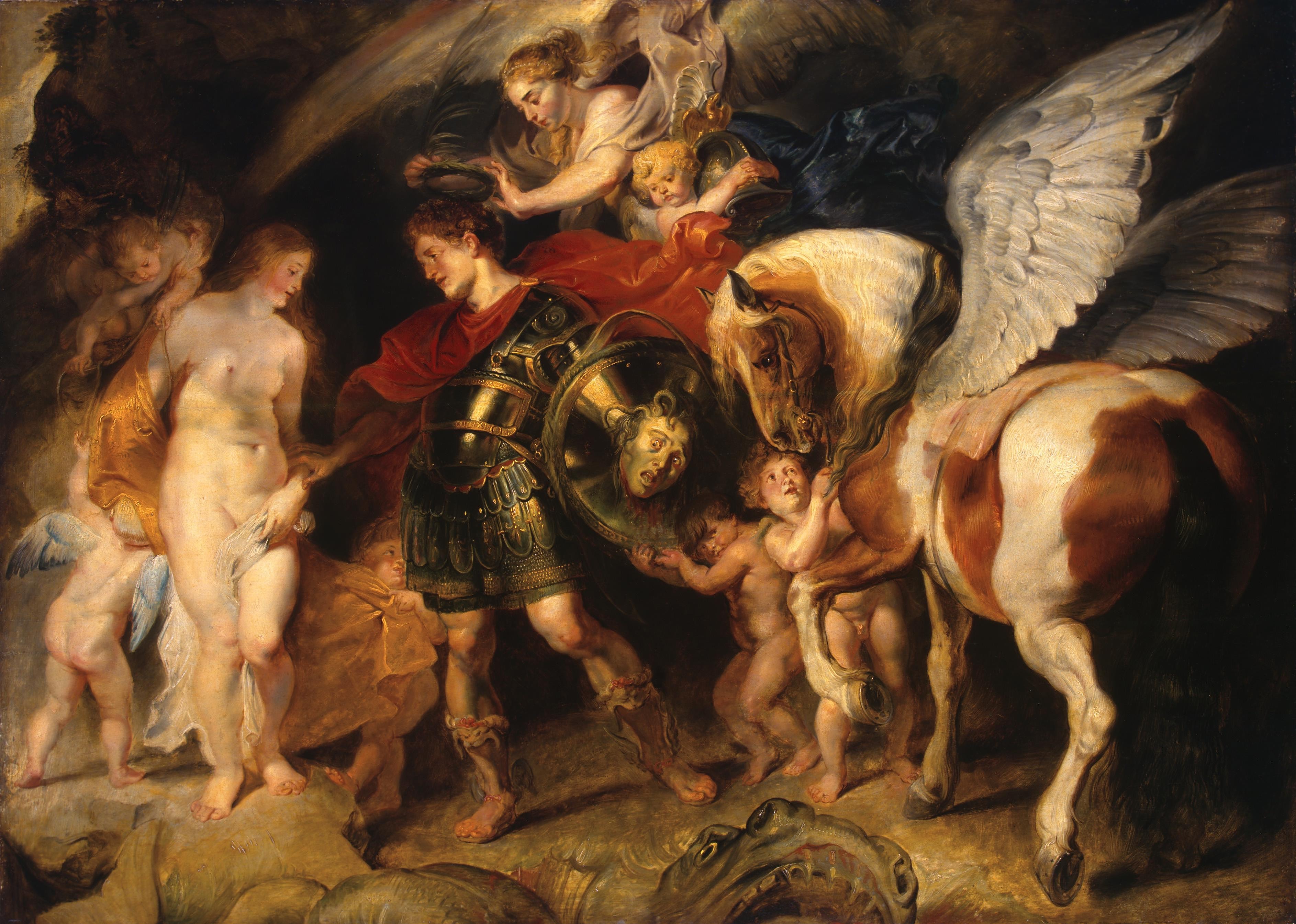Perseus Releases Andromeda by Peter Paul Rubens