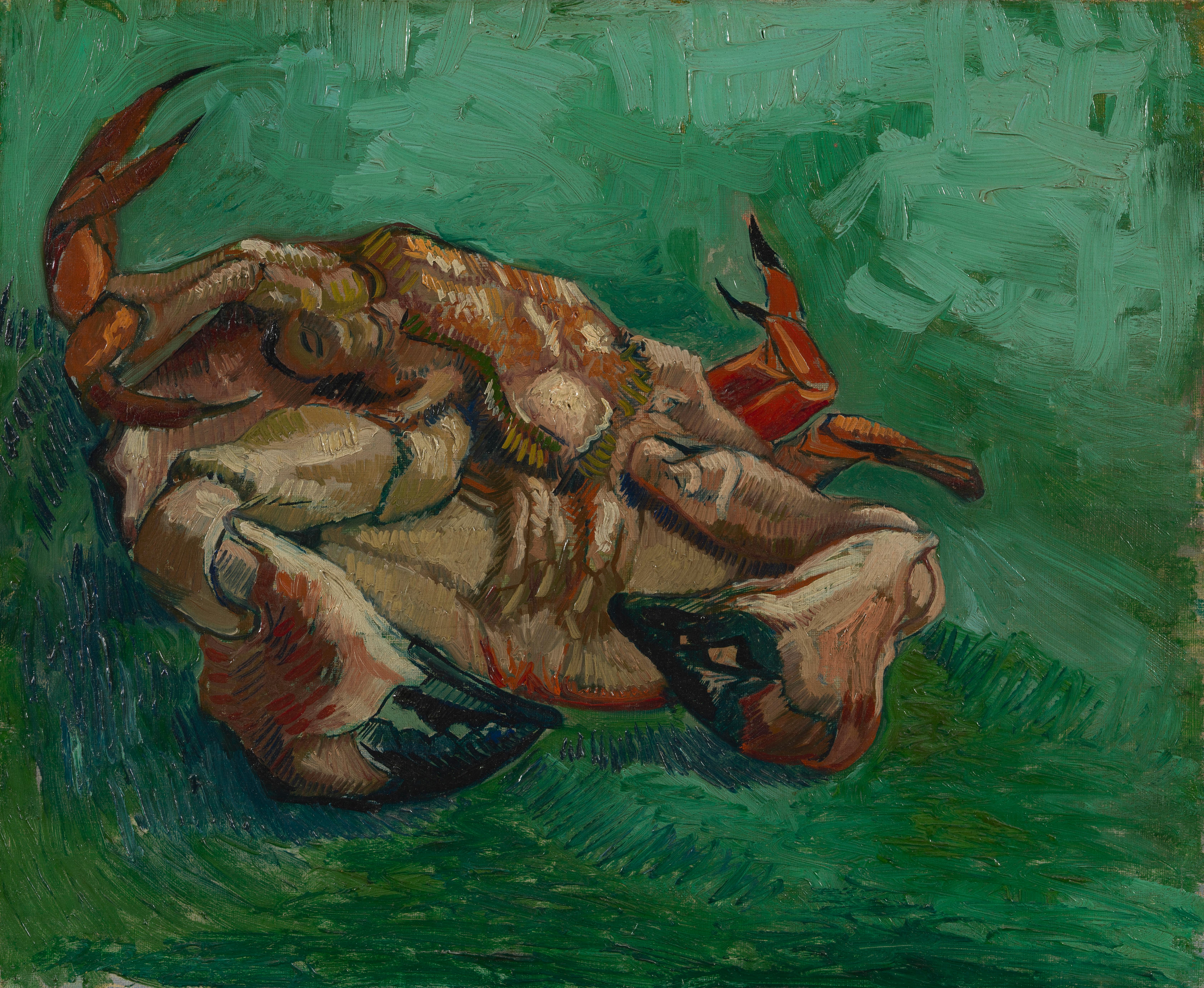 Crab on its Back, 1887, by Vincent van Gogh