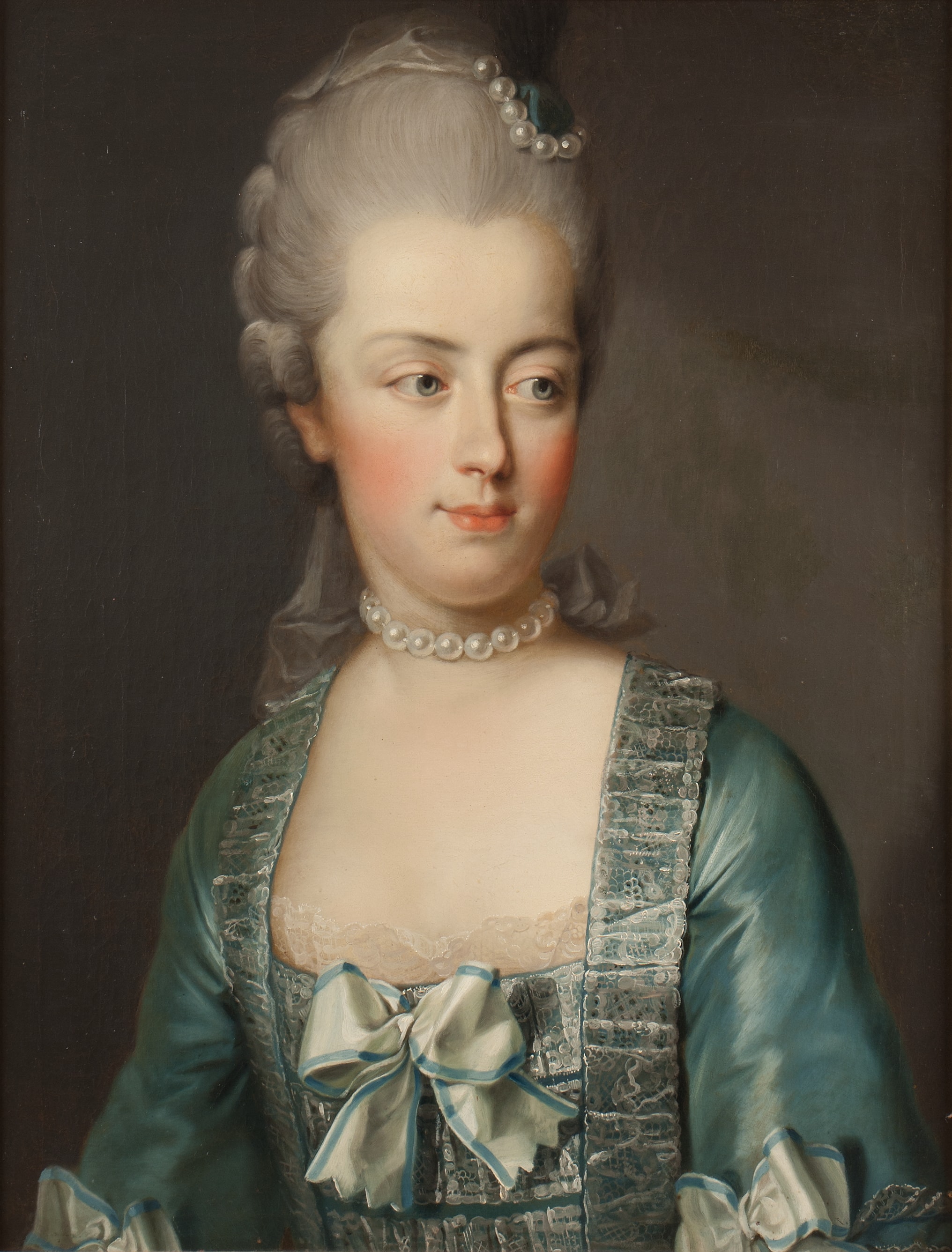 Portrait of Marie Antoinette, 1755-1793 by Joseph Hickel