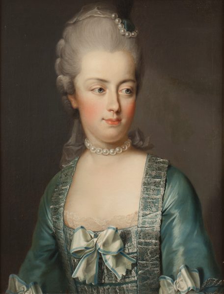 Portrait of Marie Antoinette, 1755-1793 by Joseph Hickel