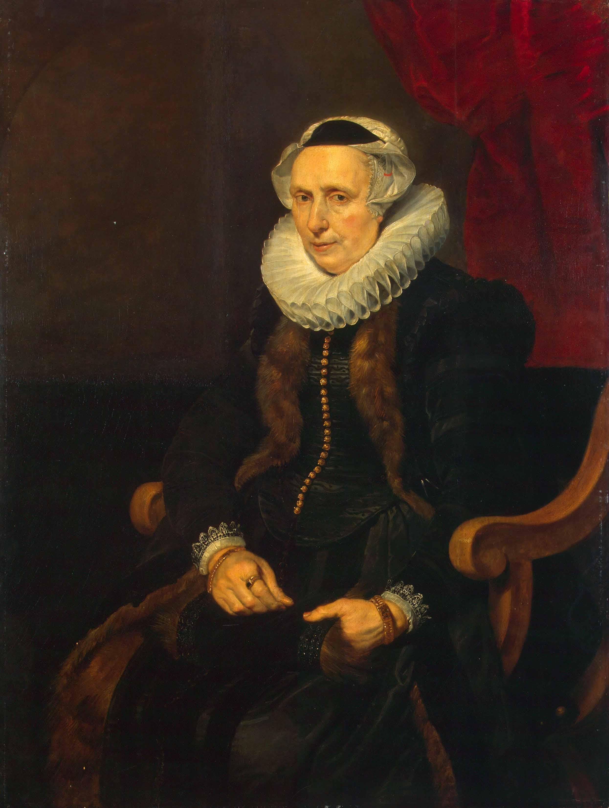 Portrait of an Old Lady by Cornelis de Vos