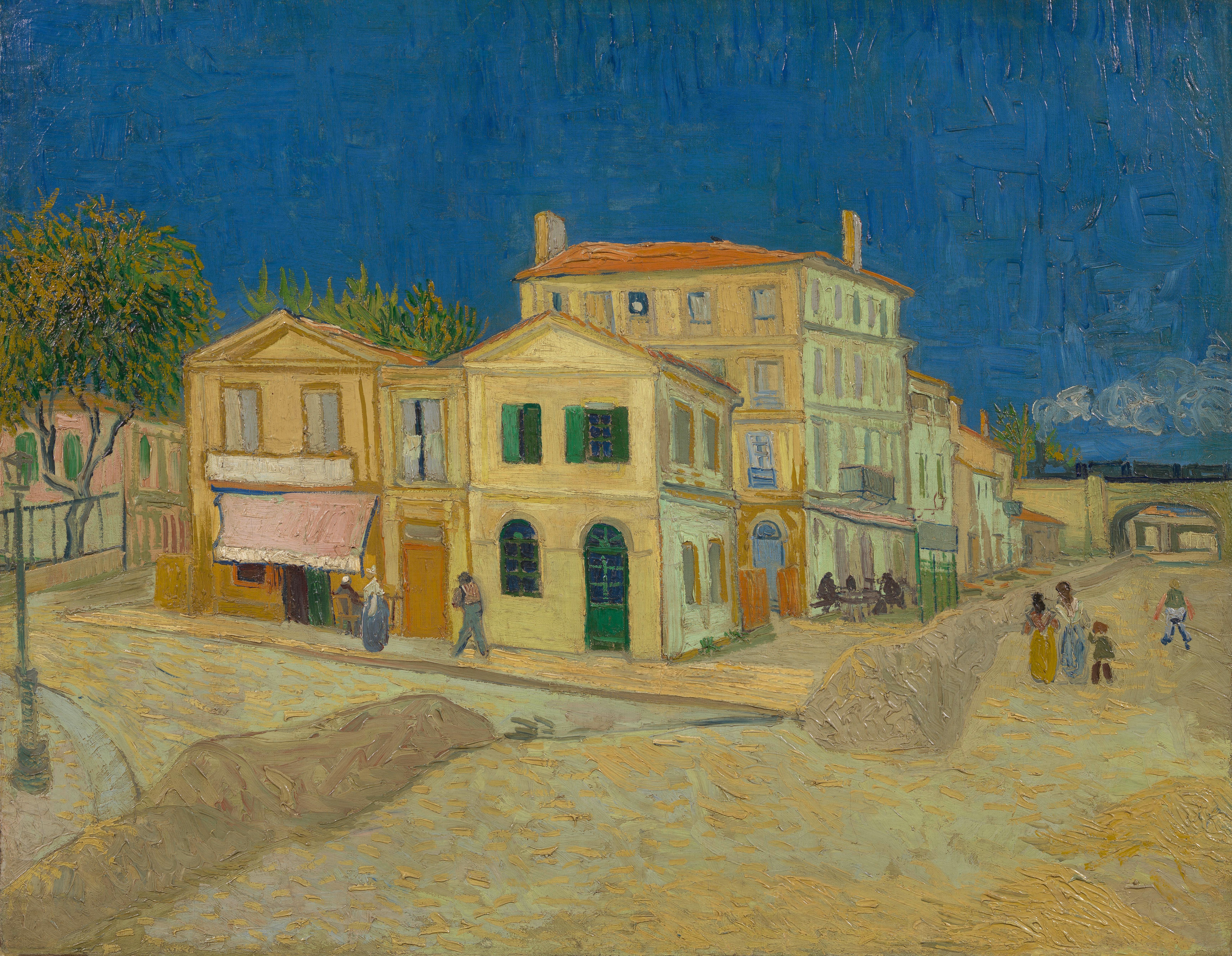 The Yellow House, 1888, by Vincent van Gogh