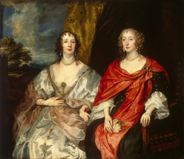 Portrait of Ladies-in-Waiting to Queen Henrietta Maria by Anthony van Dyck