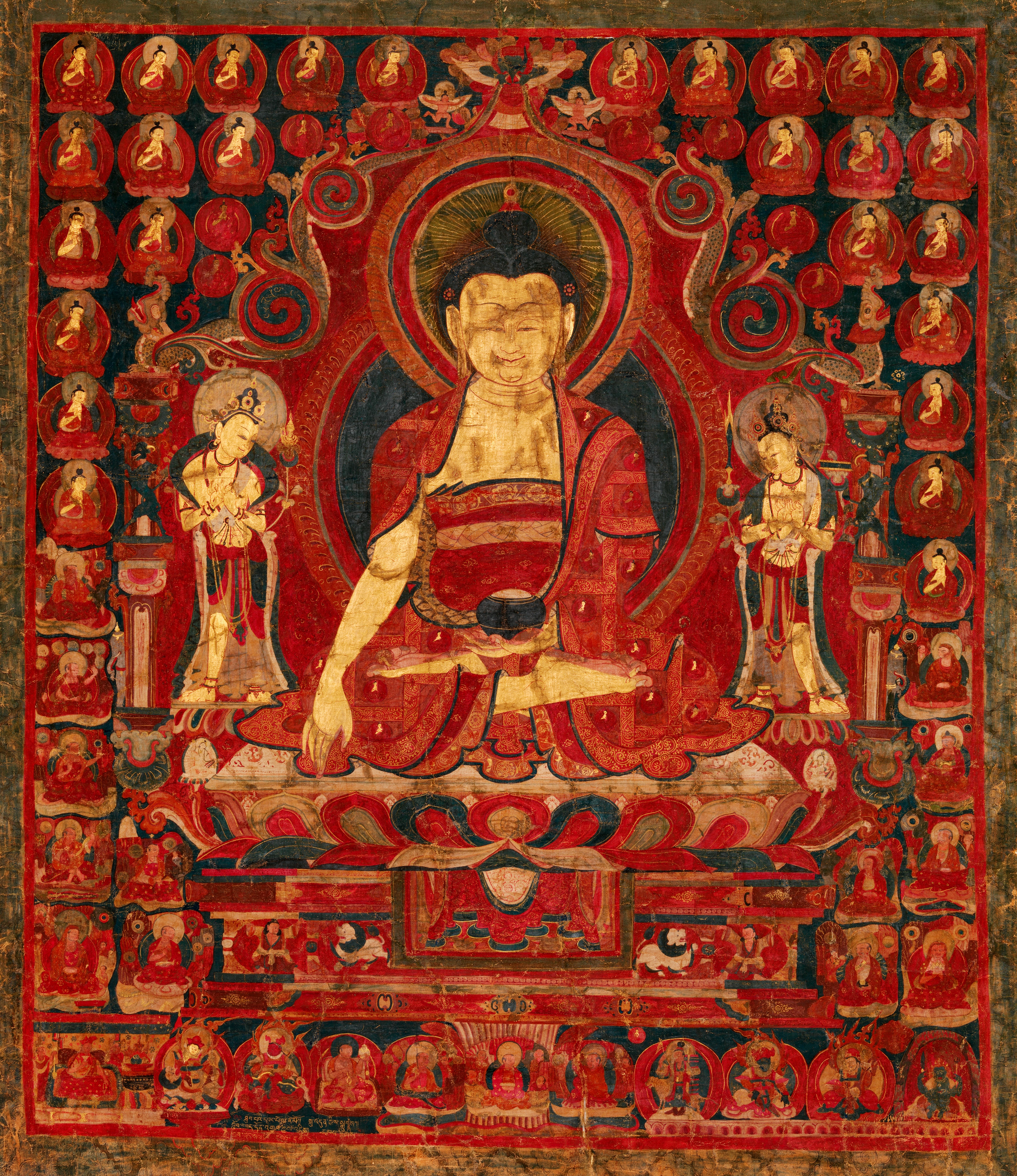 Buddha Shakyamuni as Lord of the Munis by Unknown author Unknown author