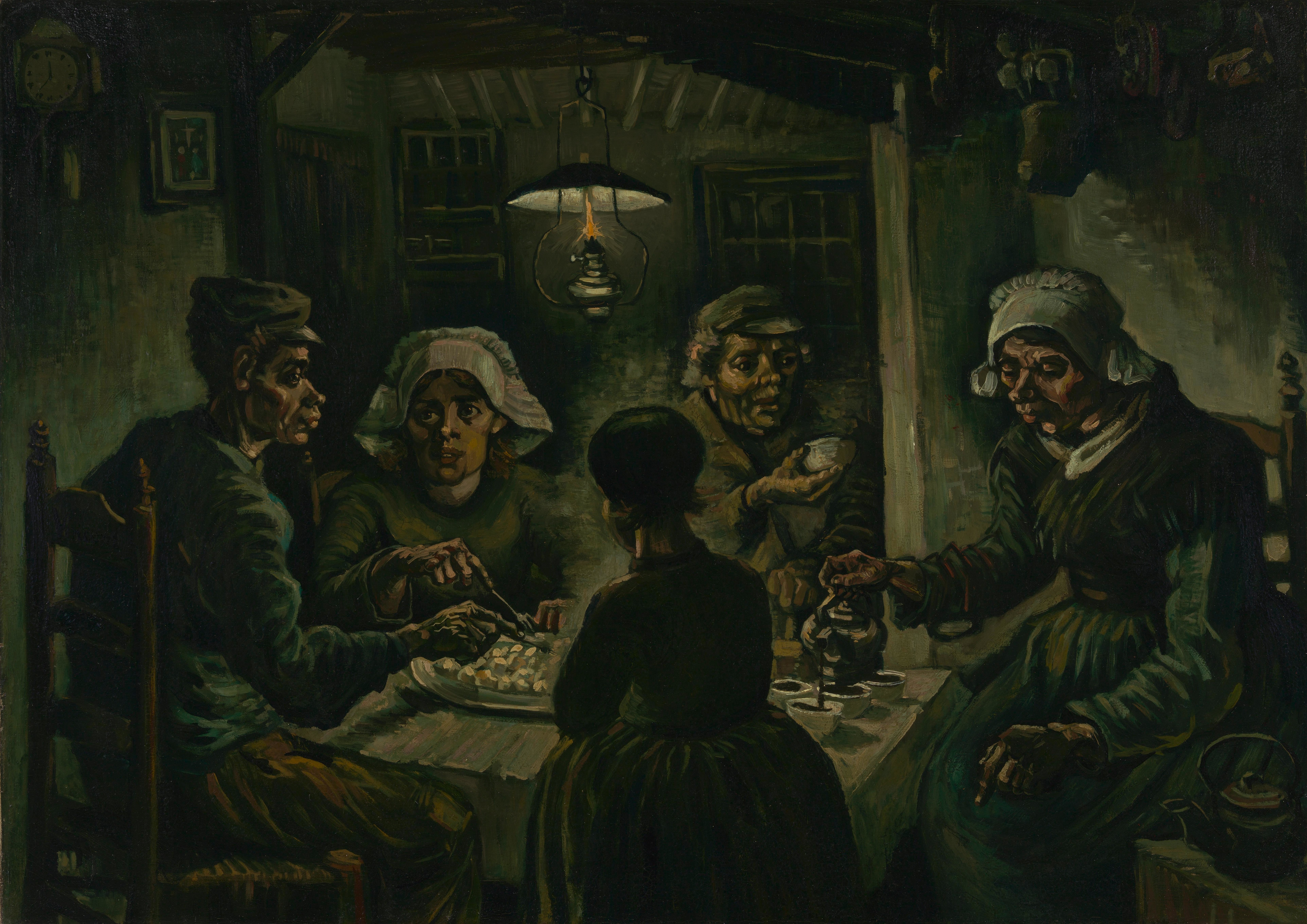 The Potato Eaters, 1885, by Vincent van Gogh
