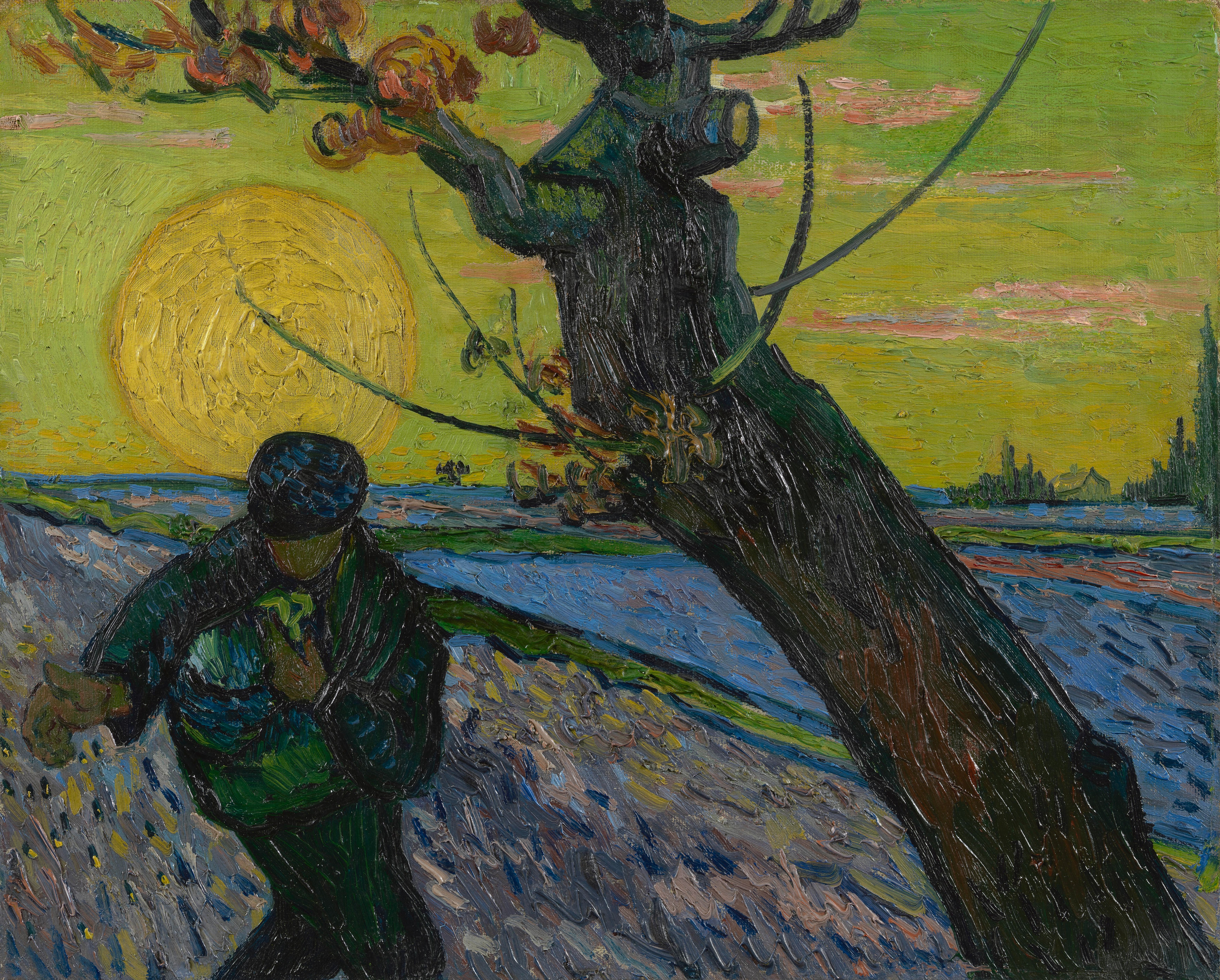 The Sower III (version 2), 1888, by Vincent van Gogh