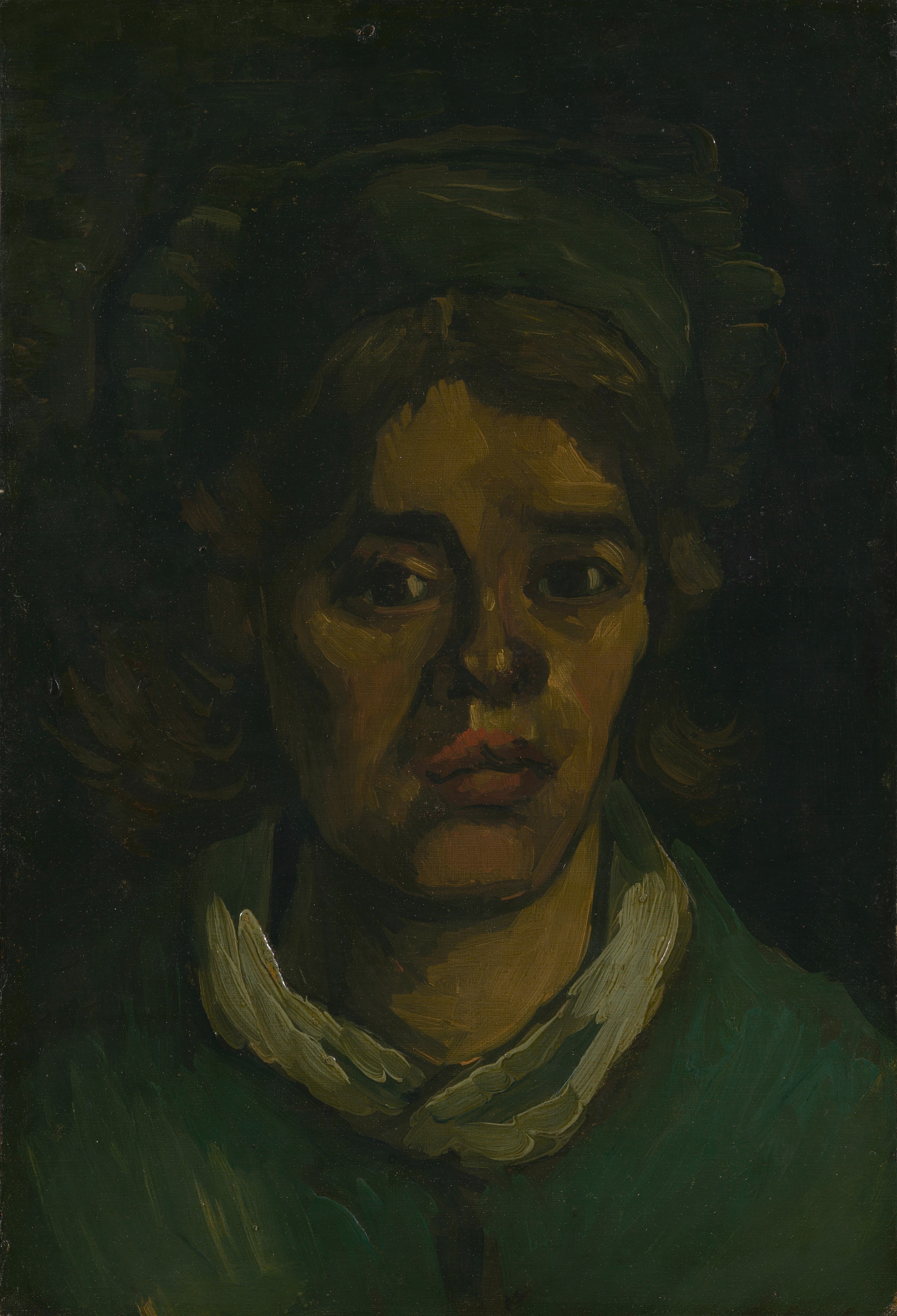 Head of a Woman, 1885, by Vincent van Gogh