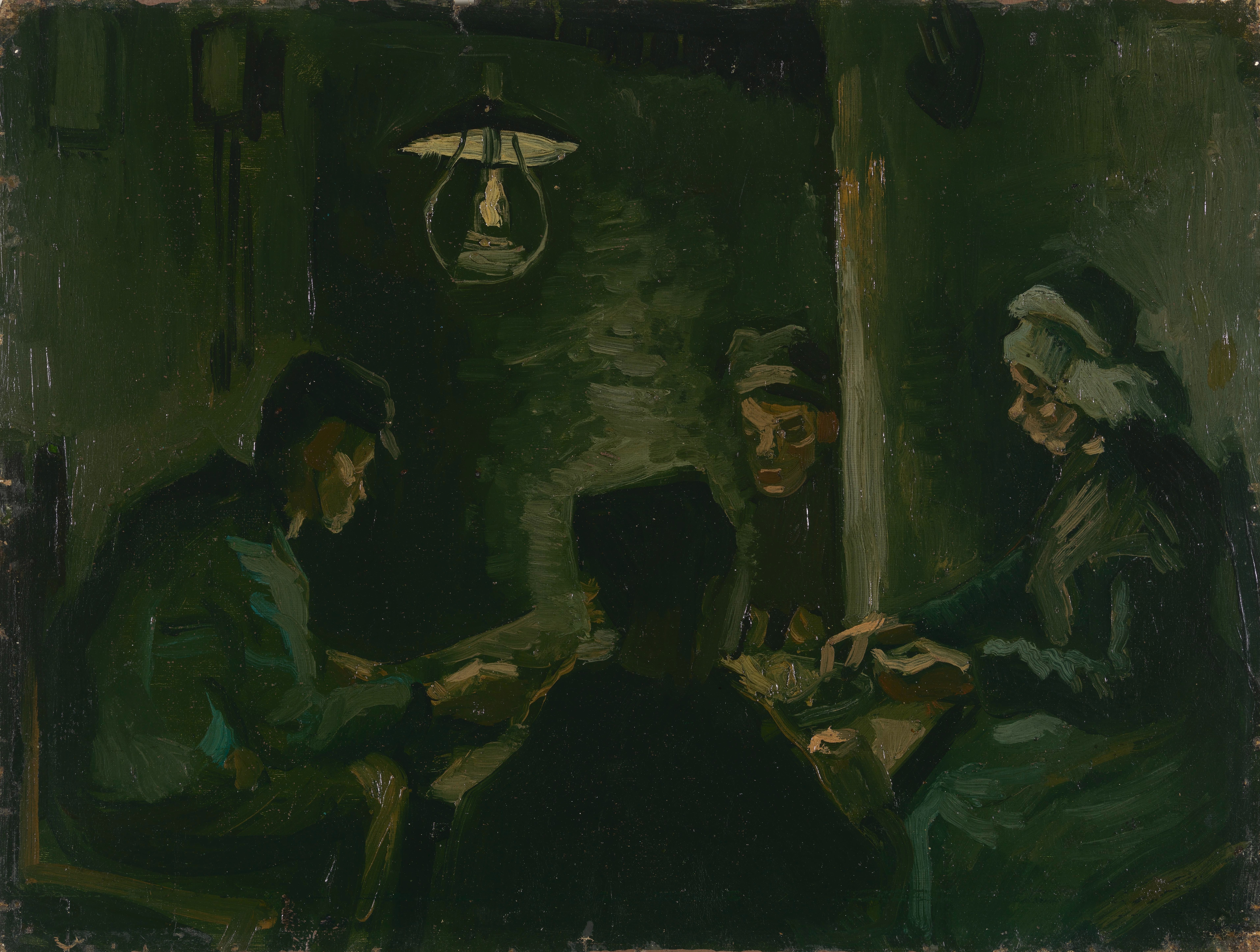Study for 'The Potato Eaters', 1885, by Vincent van Gogh