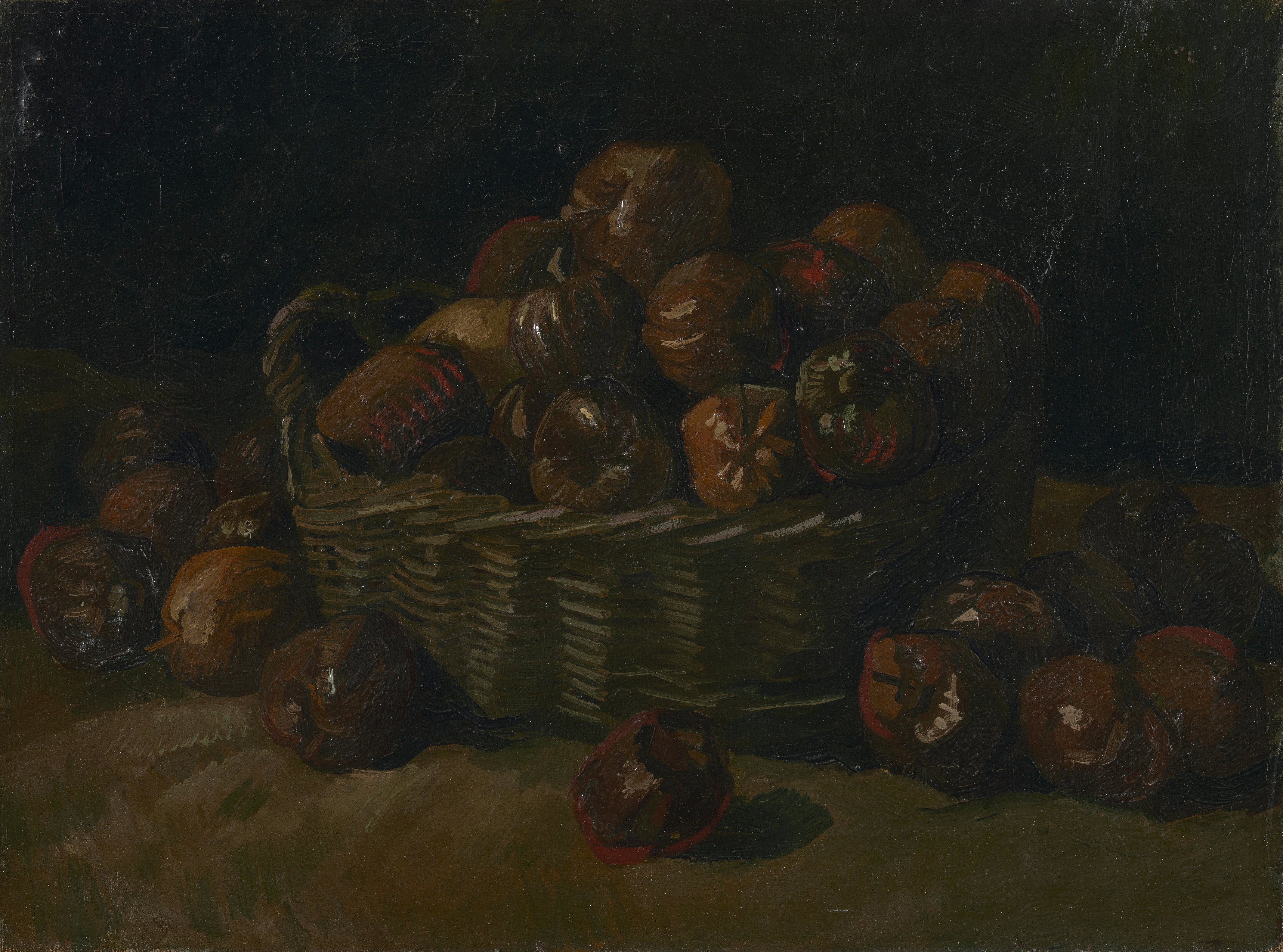Basket of Apples, 1885, by Vincent van Gogh