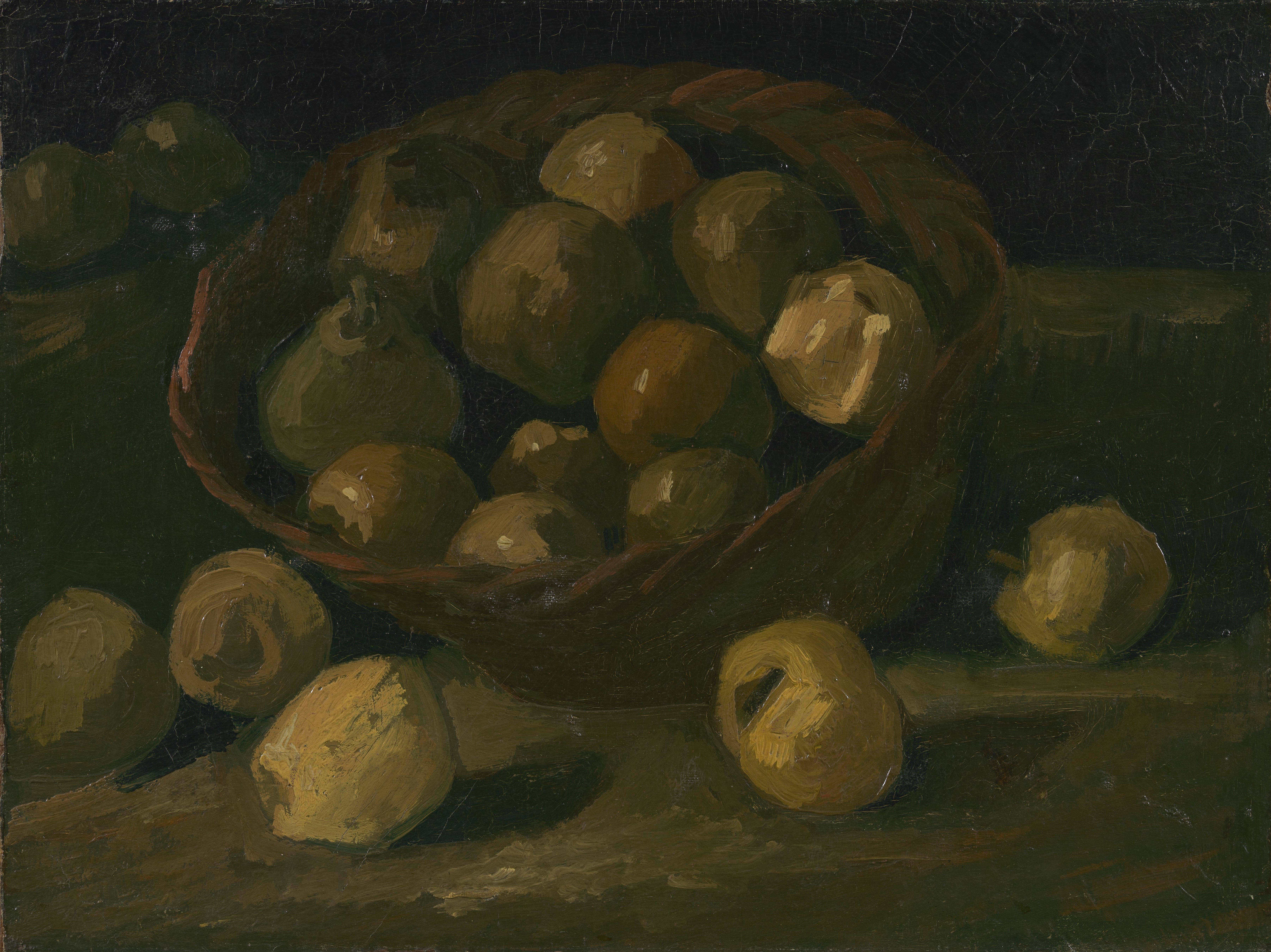 Basket of Apples, 1885, by Vincent van Gogh