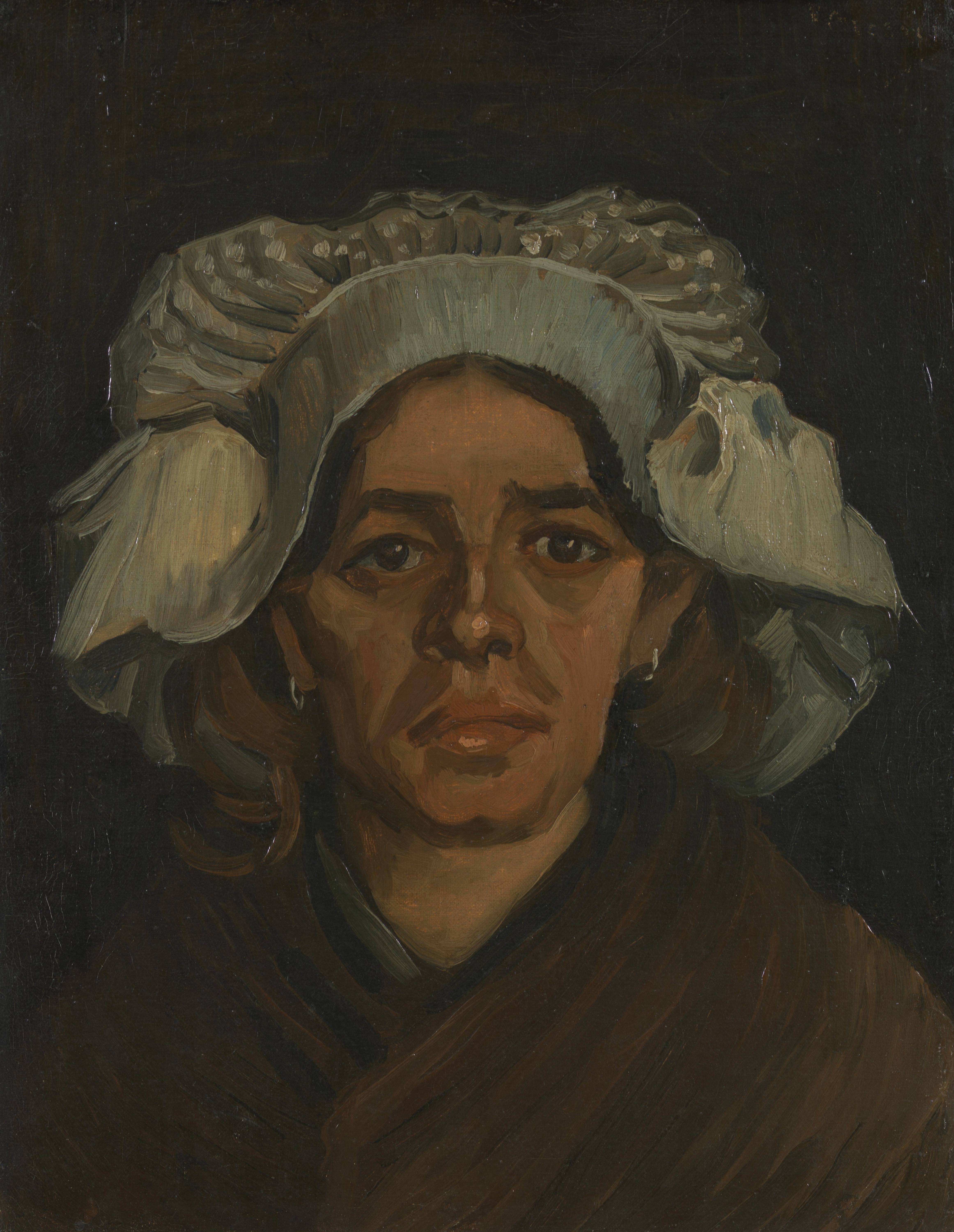 Head of a Woman, 1885, by Vincent van Gogh