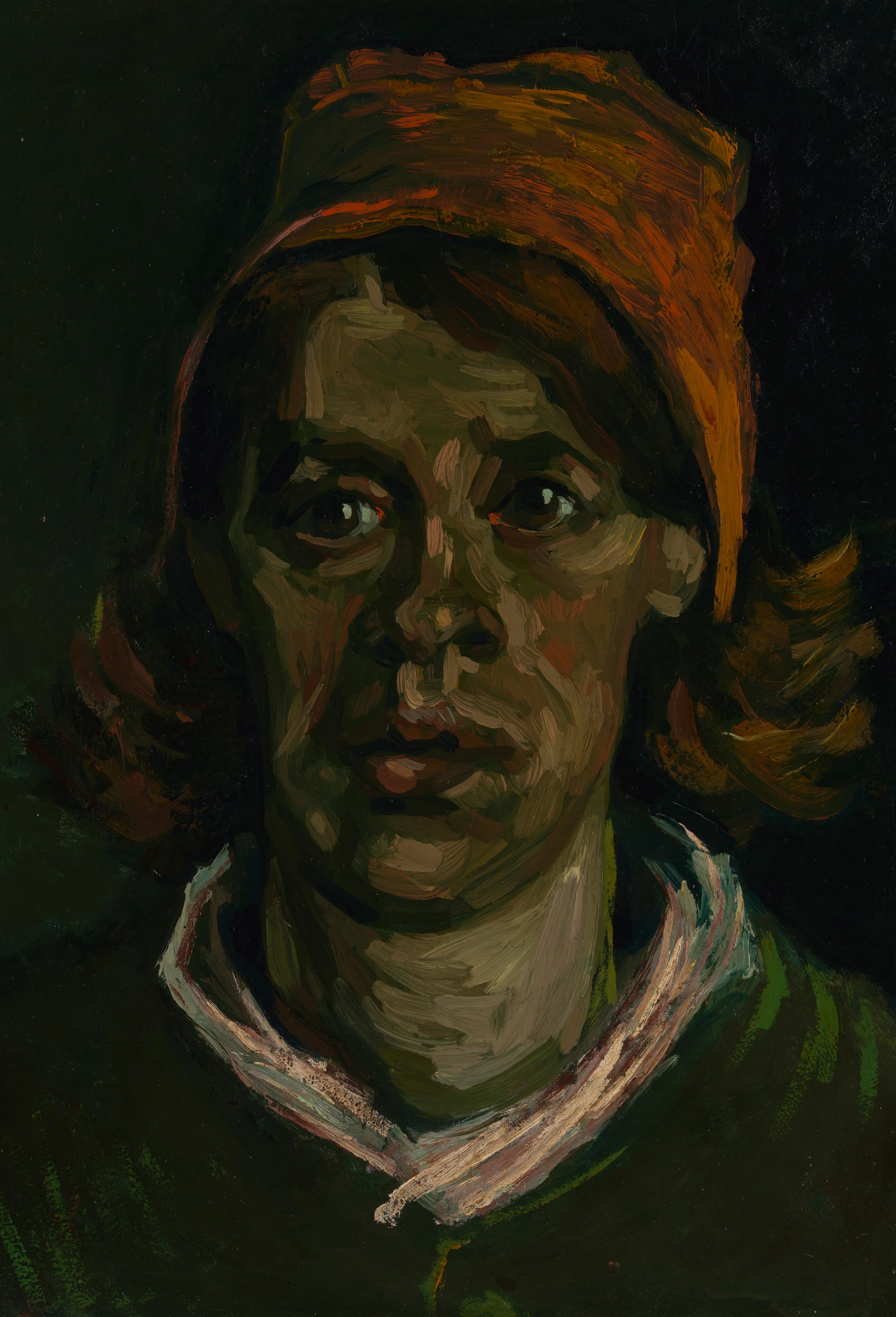 Head of a Woman, 1885, by Vincent van Gogh