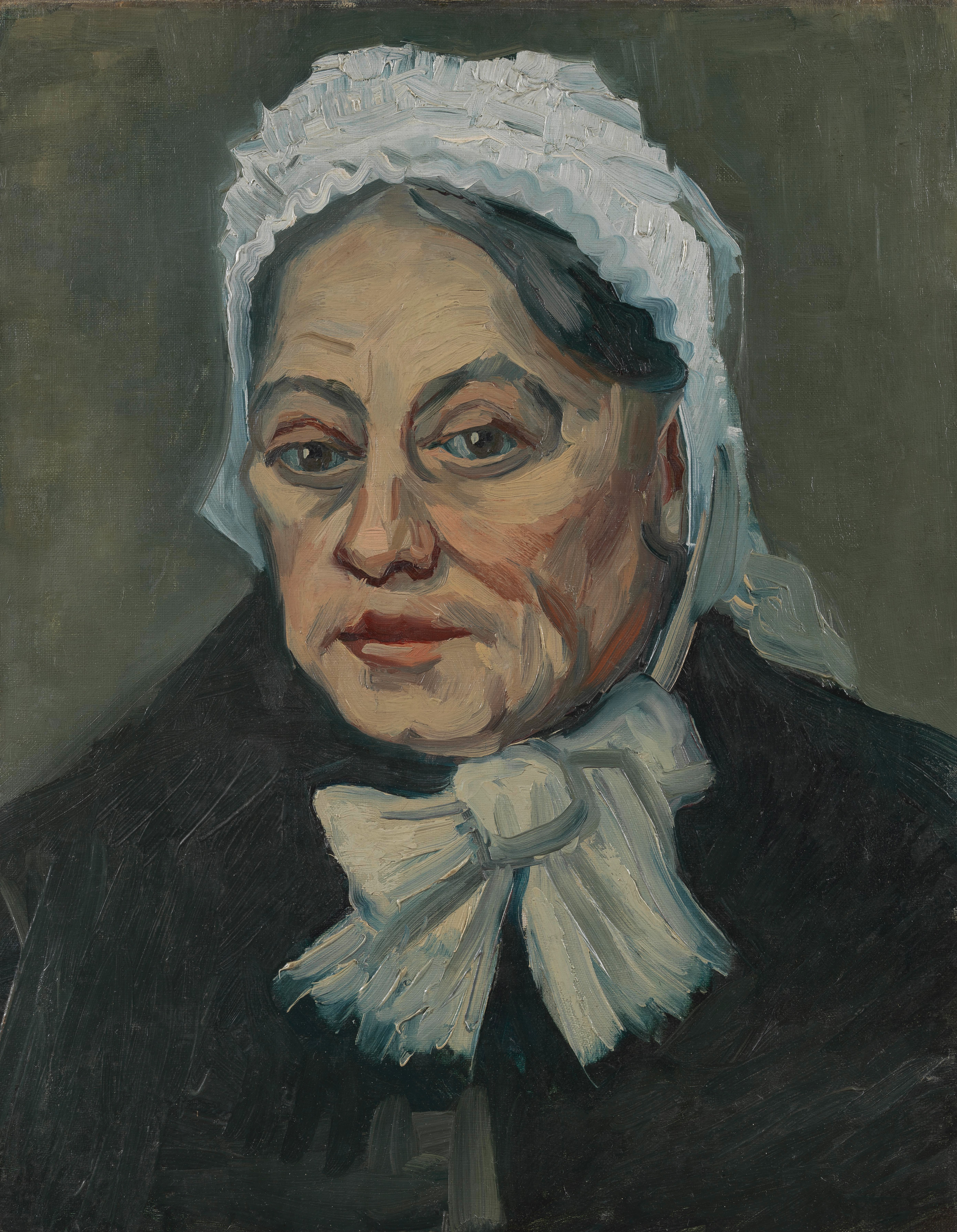 Portrait of an Old Woman, 1885, by Vincent van Gogh