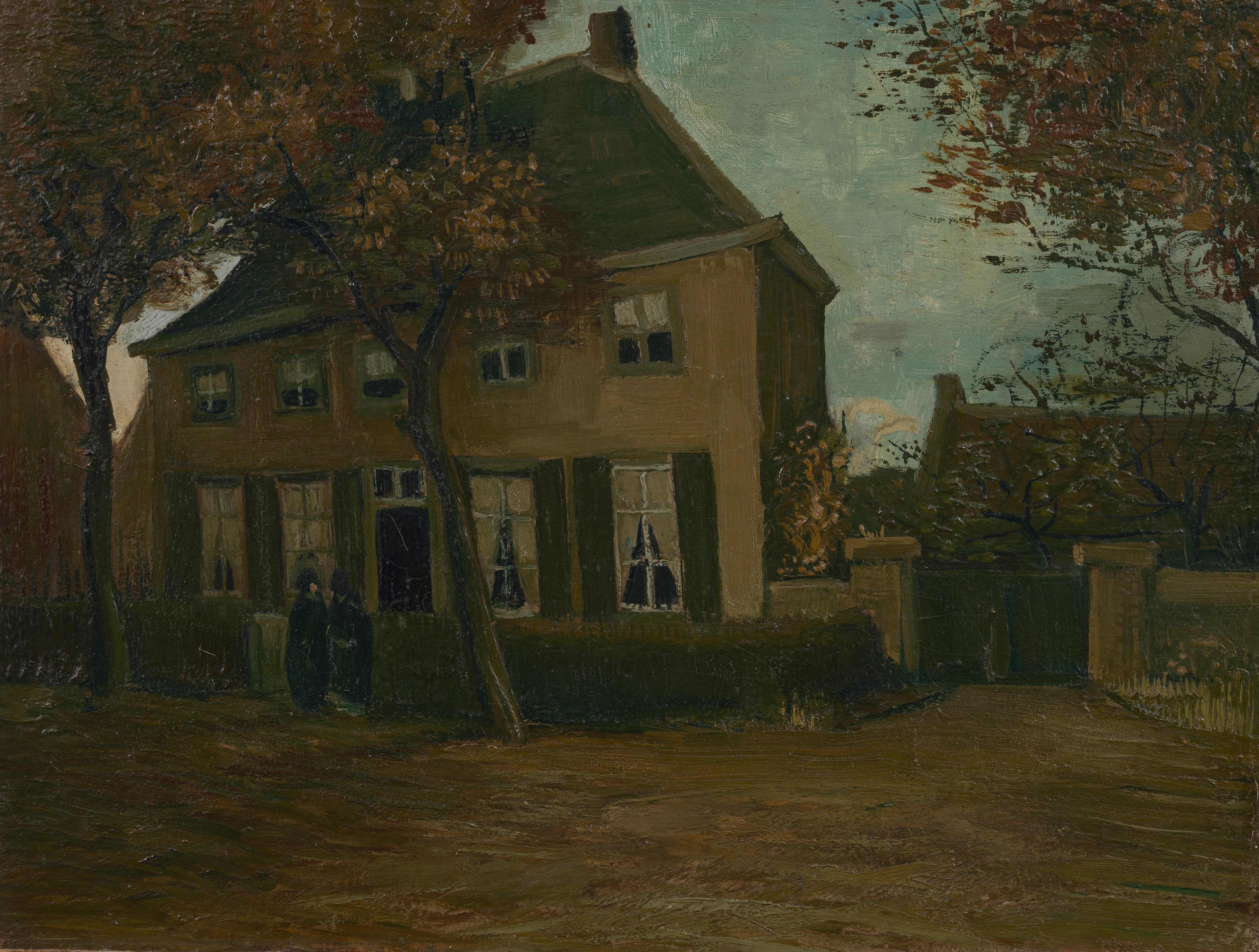 The Vicarage at Nuenen, 1885, by Vincent van Gogh