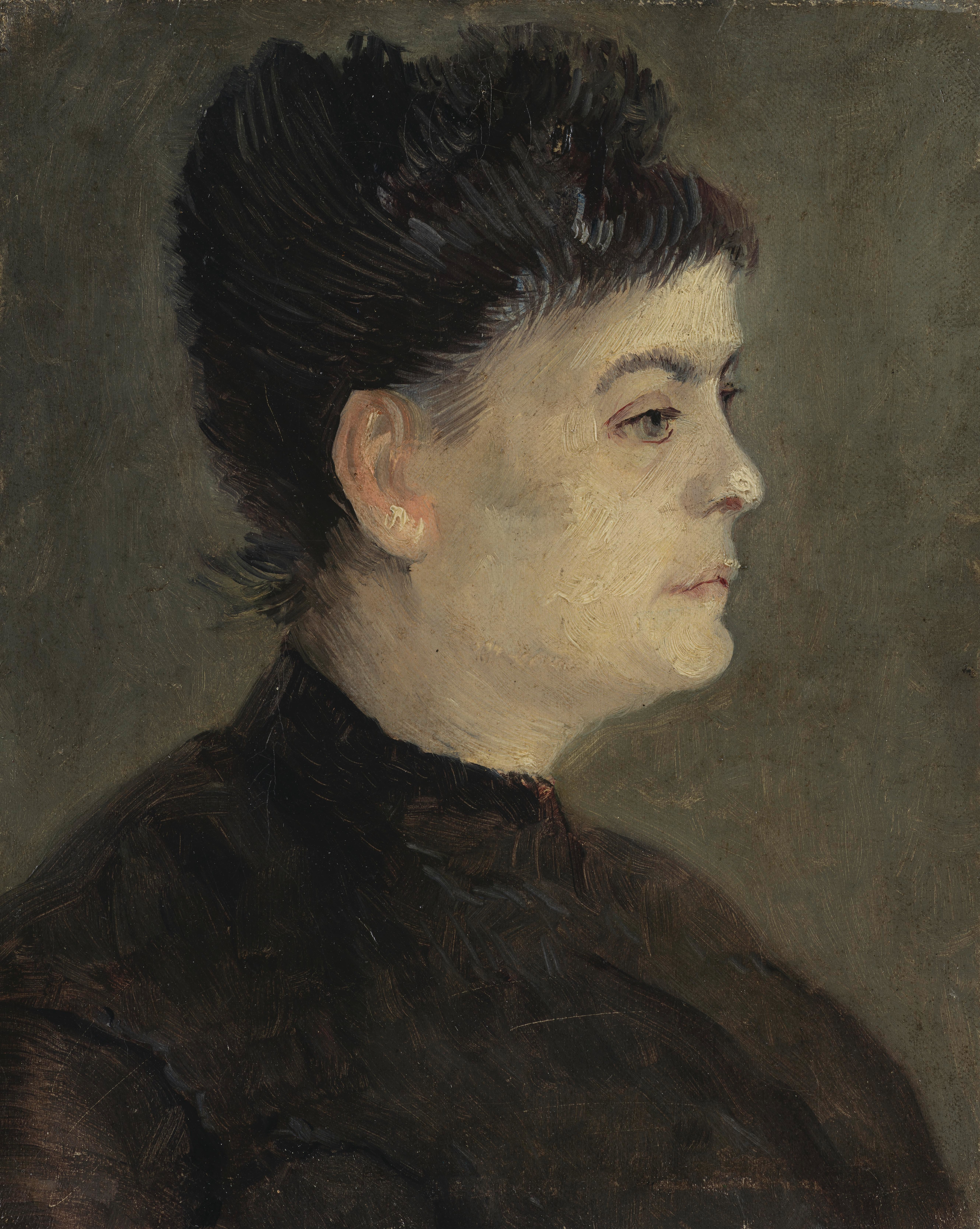 Portrait of Agostina Segatori, 1887, by Vincent van Gogh