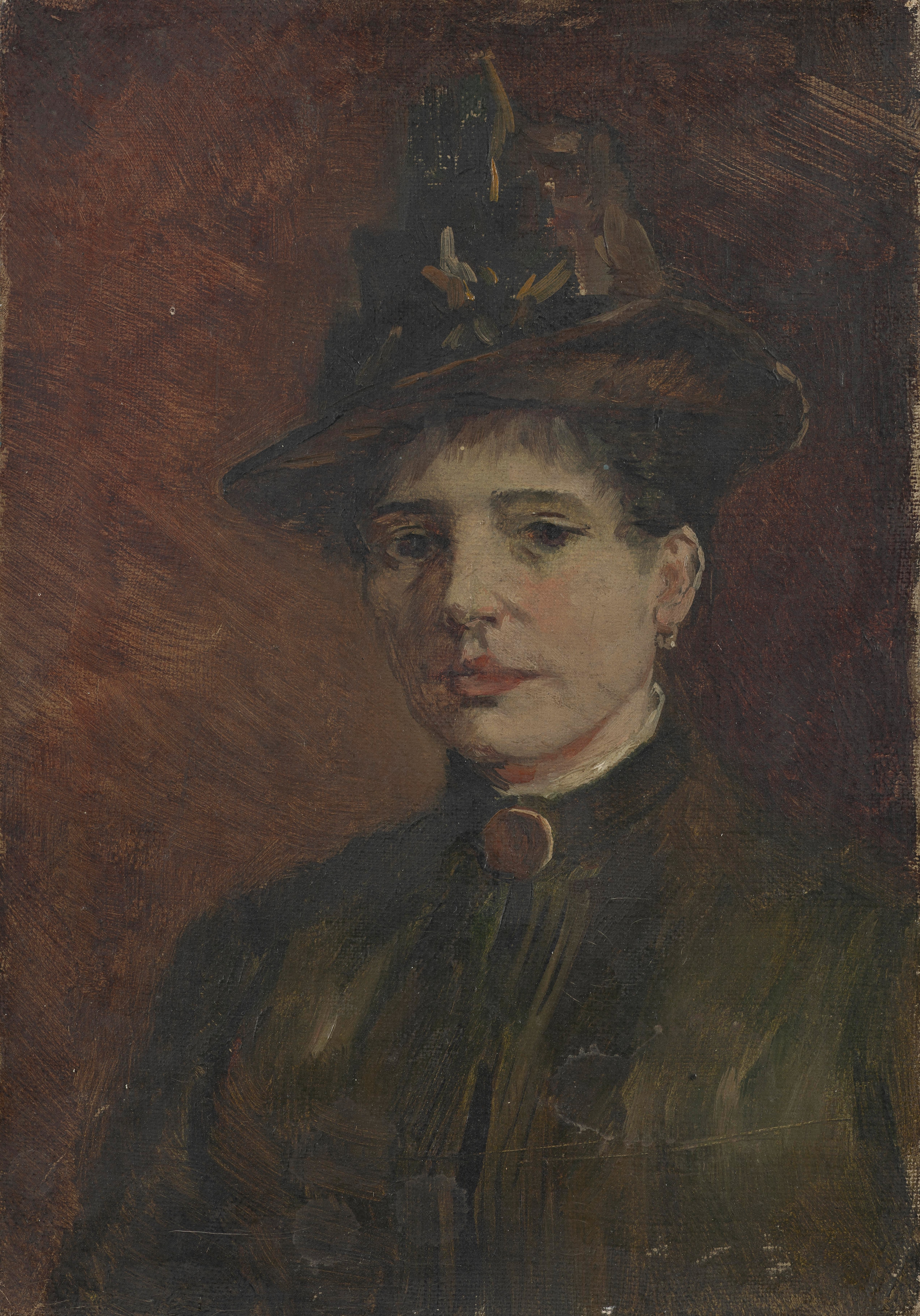Portrait of a Woman, 1886, by Vincent van Gogh