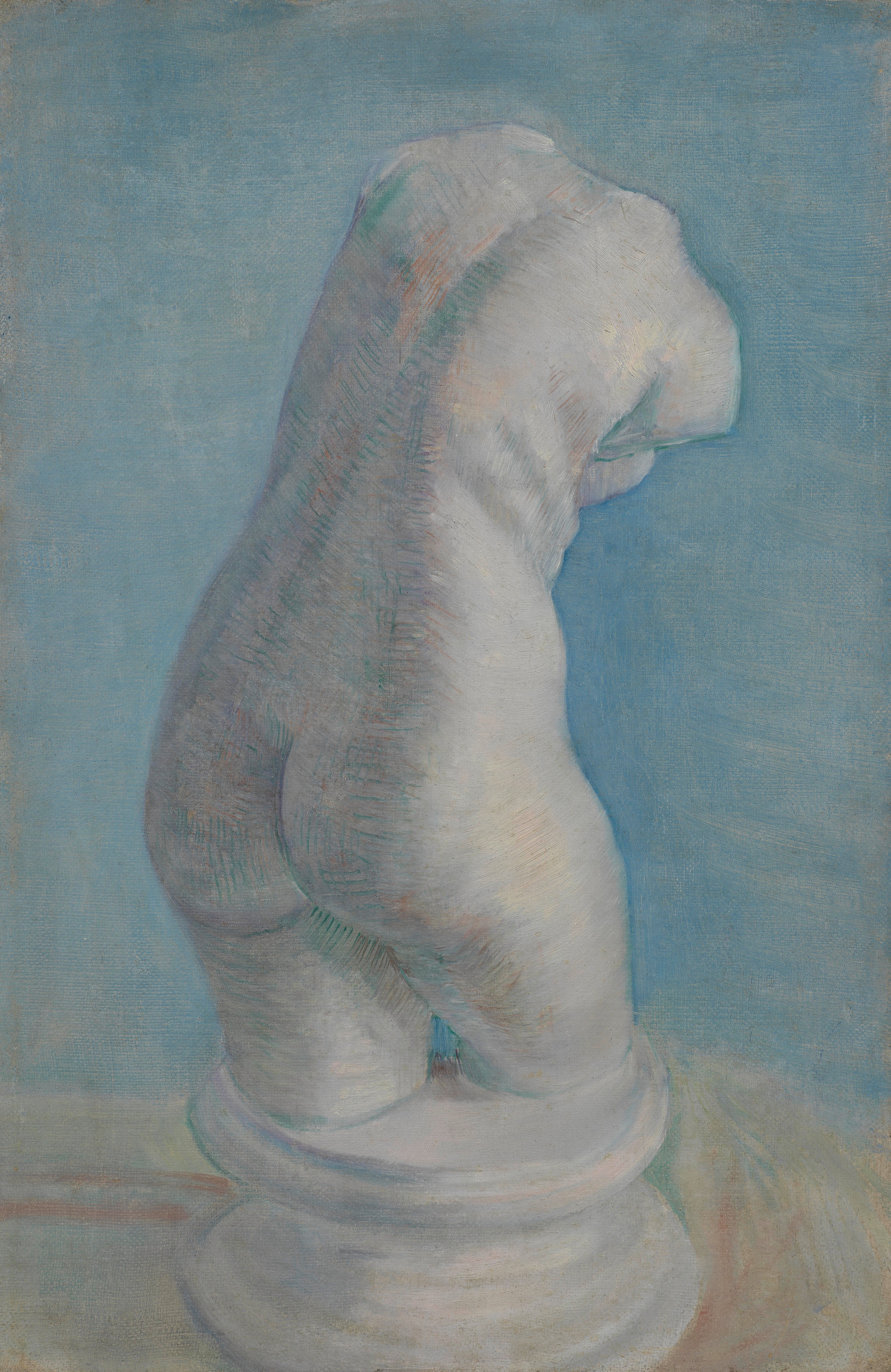 Plaster Cast of a Woman's Torso, 1887, by Vincent van Gogh