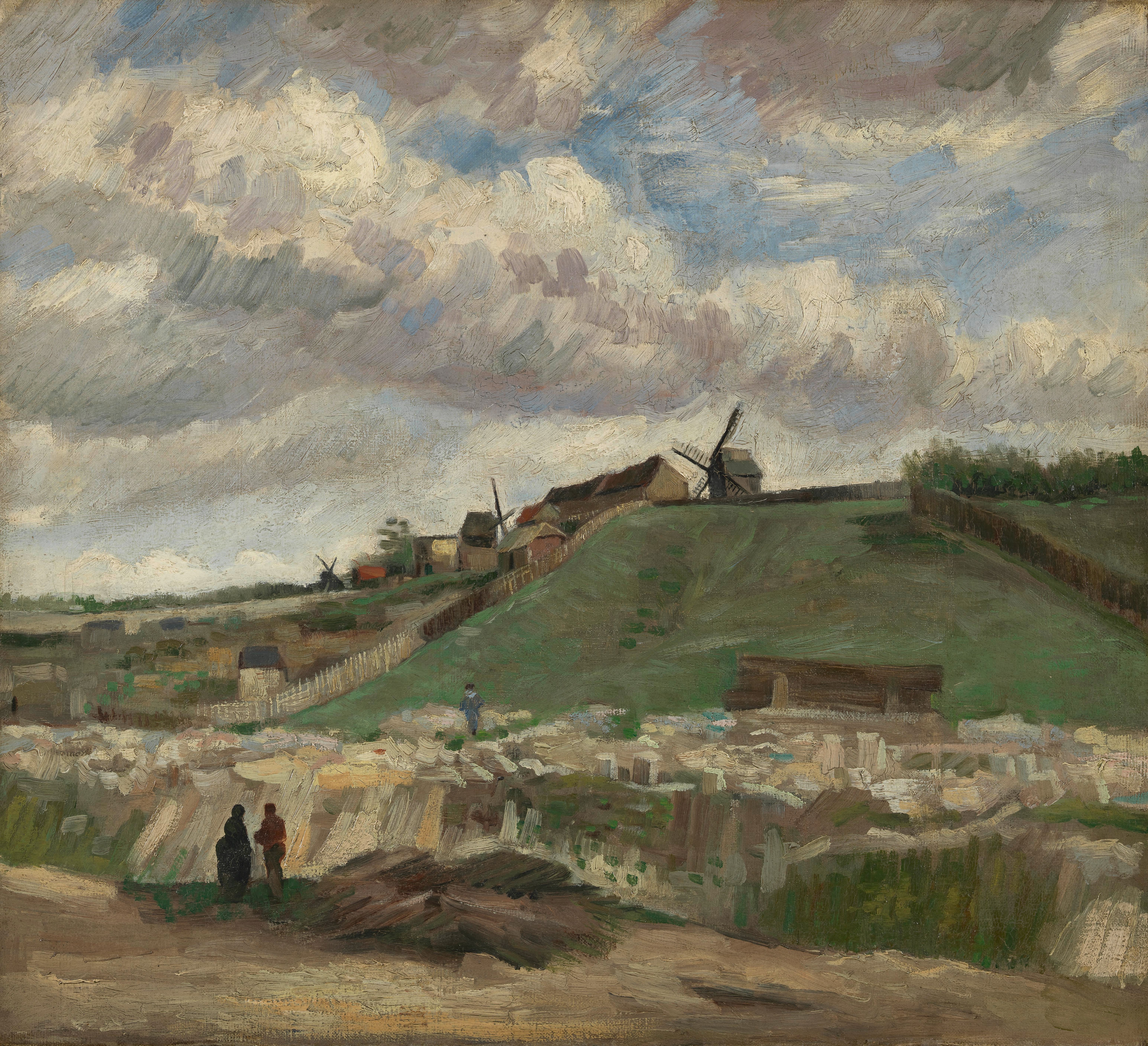 The Hill of Montmartre with Stone Quarry, 1886, by Vincent van Gogh