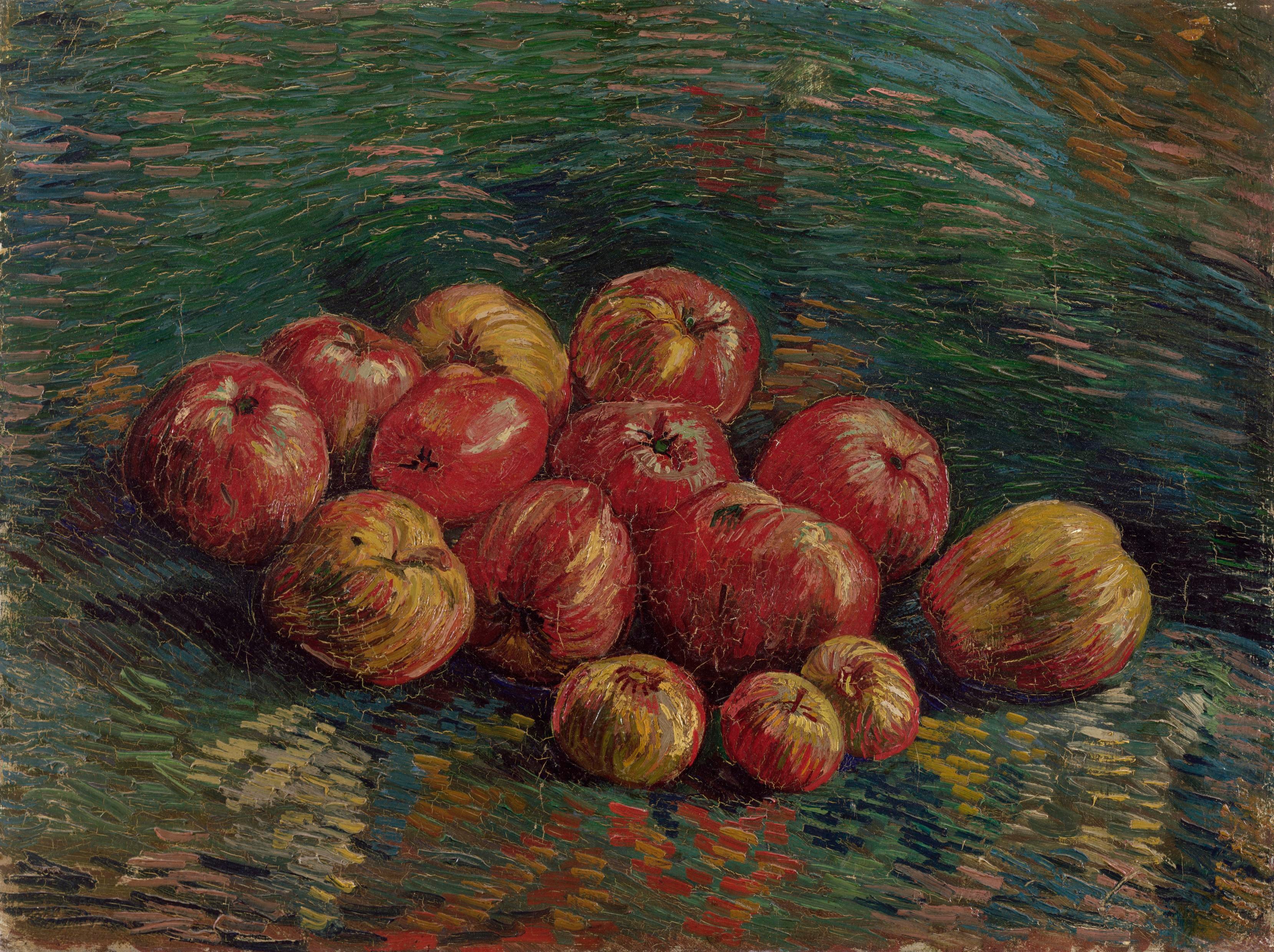 Apples, 1887, by Vincent van Gogh