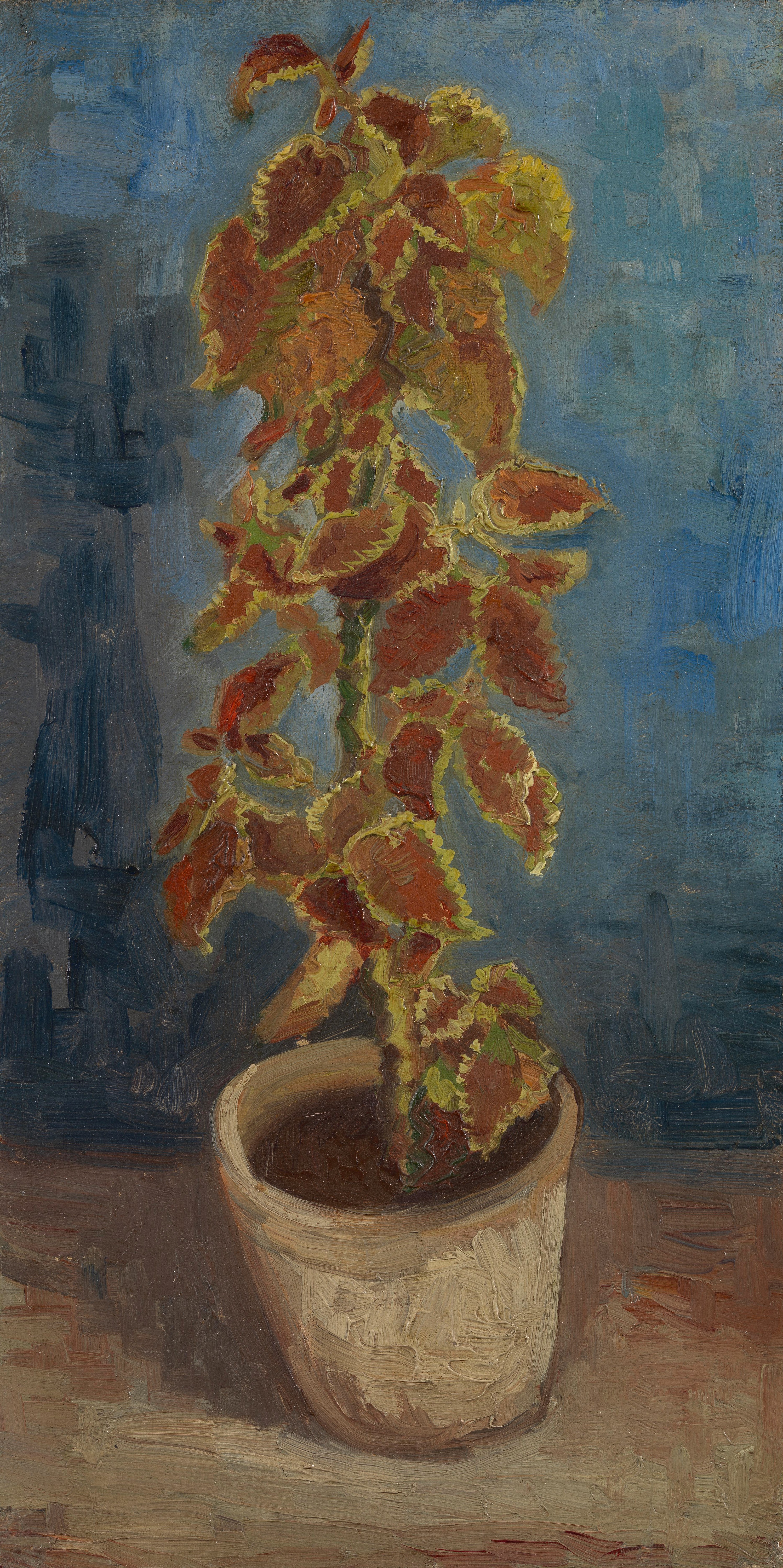 Flame Nettle in a Flowerpot, 1886, by Vincent van Gogh